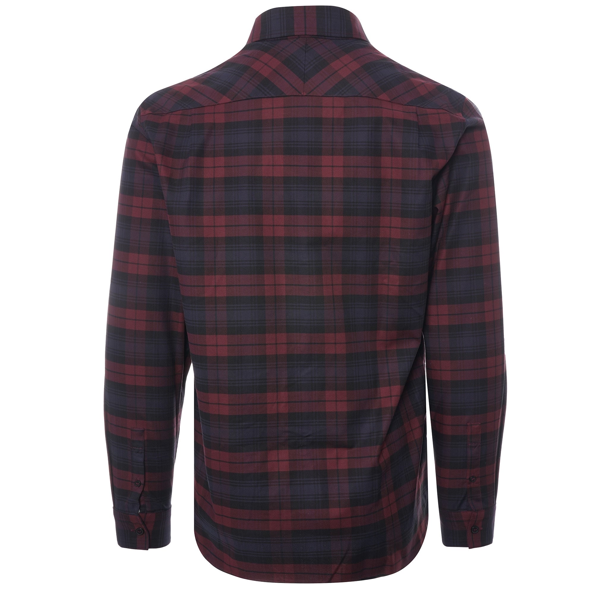 Fred Perry Tartan Twill Shirt - Port