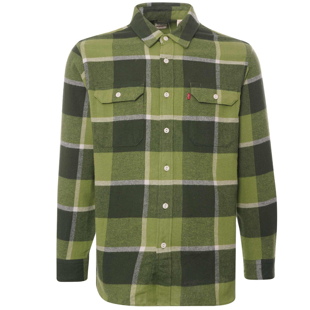 Levi's® Jackson Worker Shirt - Plaid Green
