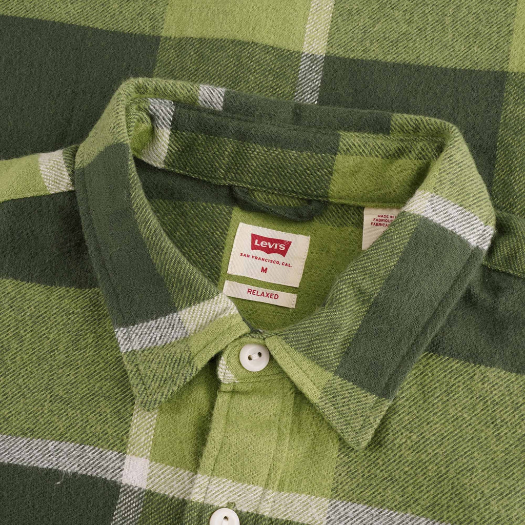 Levi's® Jackson Worker Shirt - Plaid Green