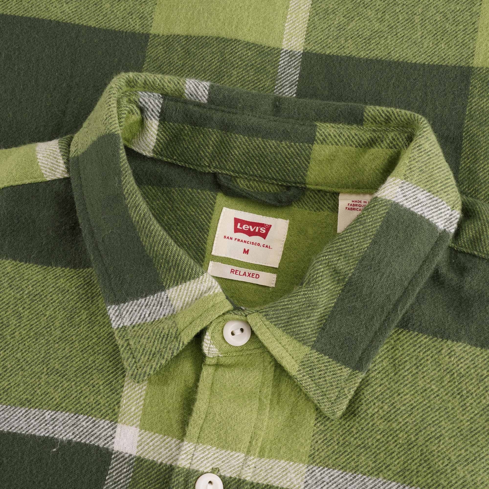 Levi's® Jackson Worker Shirt - Plaid Green