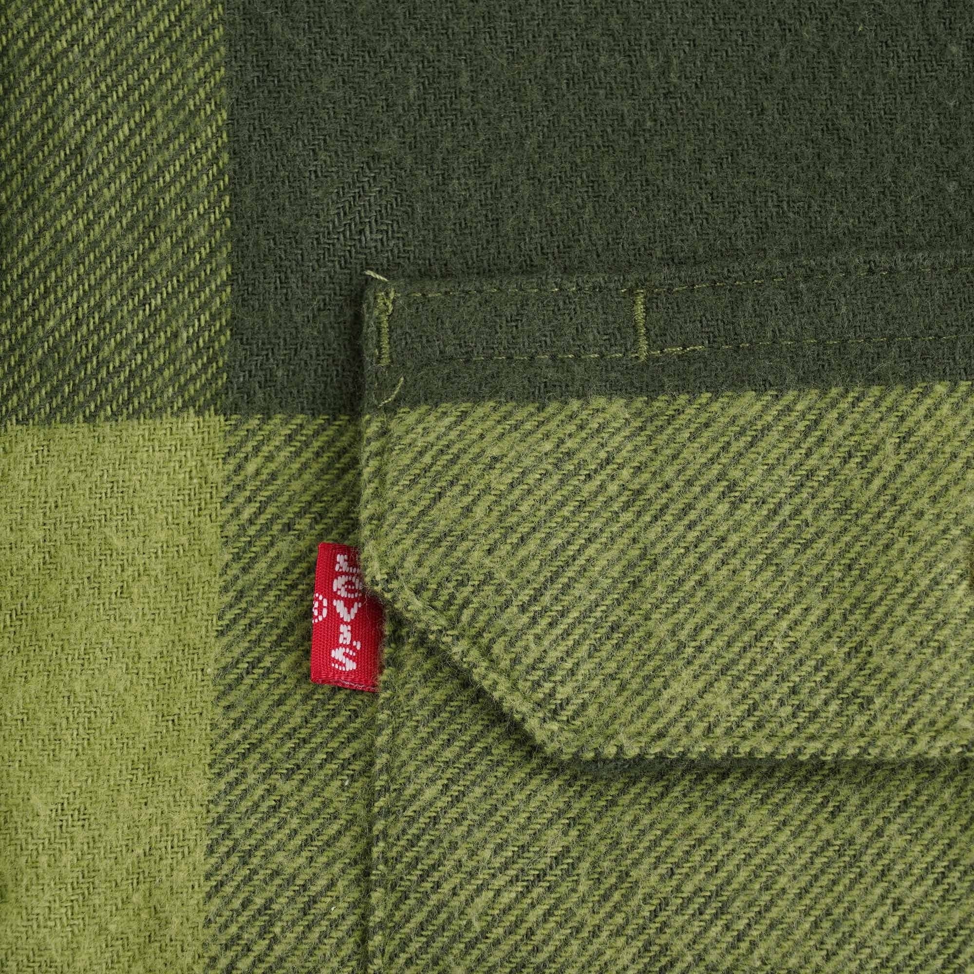 Levi's® Jackson Worker Shirt - Plaid Green