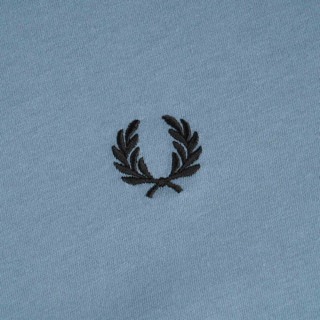 Fred Perry Taped Ringer T-Shirt - Ash Blue
