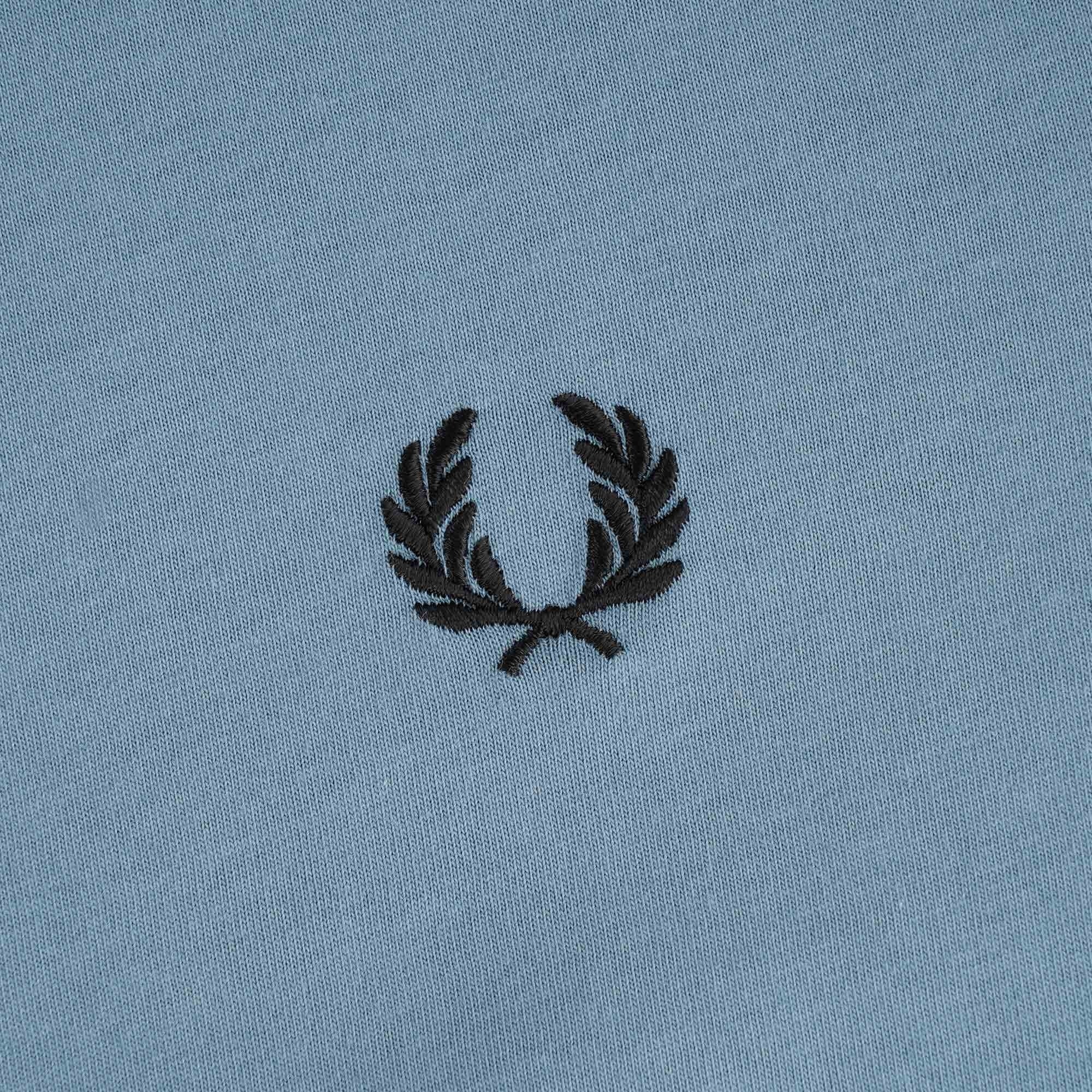Fred Perry Taped Ringer T-Shirt - Ash Blue