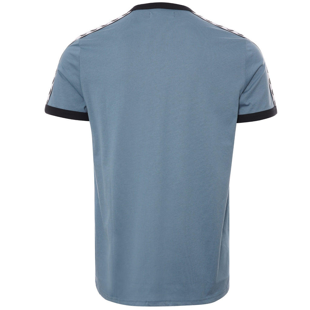 Fred Perry Taped Ringer T-Shirt - Ash Blue