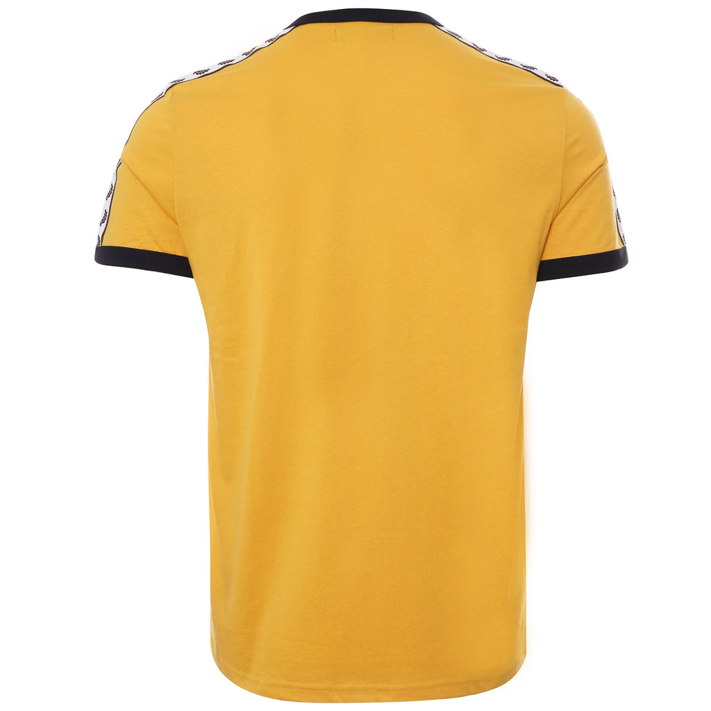 Fred Perry Taped Ringer T-Shirt - Gold