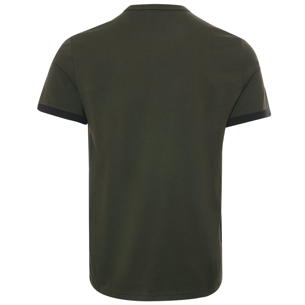Fred Perry Ringer T-Shirt - Hunting Green