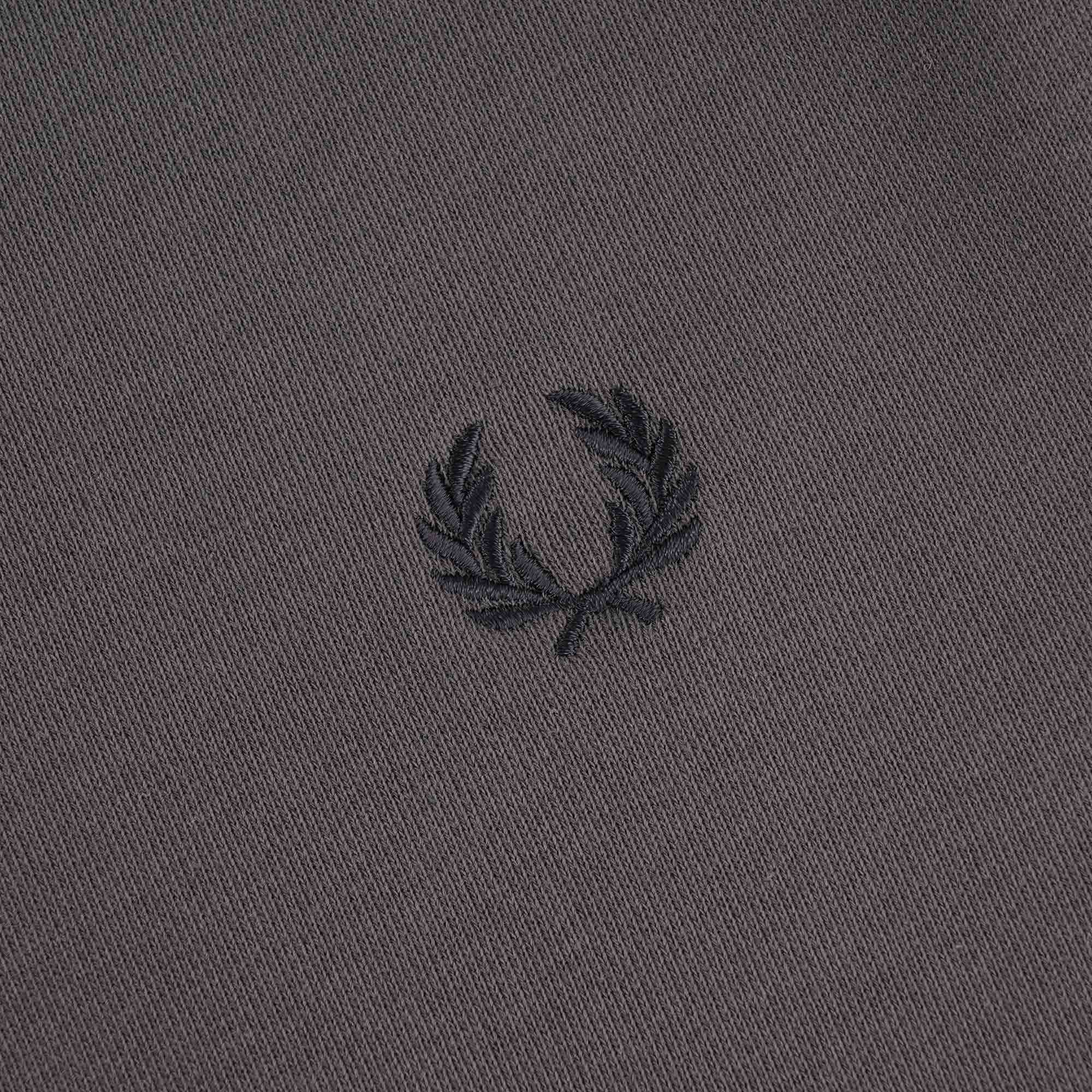 Fred Perry Classic Crew Neck Jumper - Gunmetal Grey