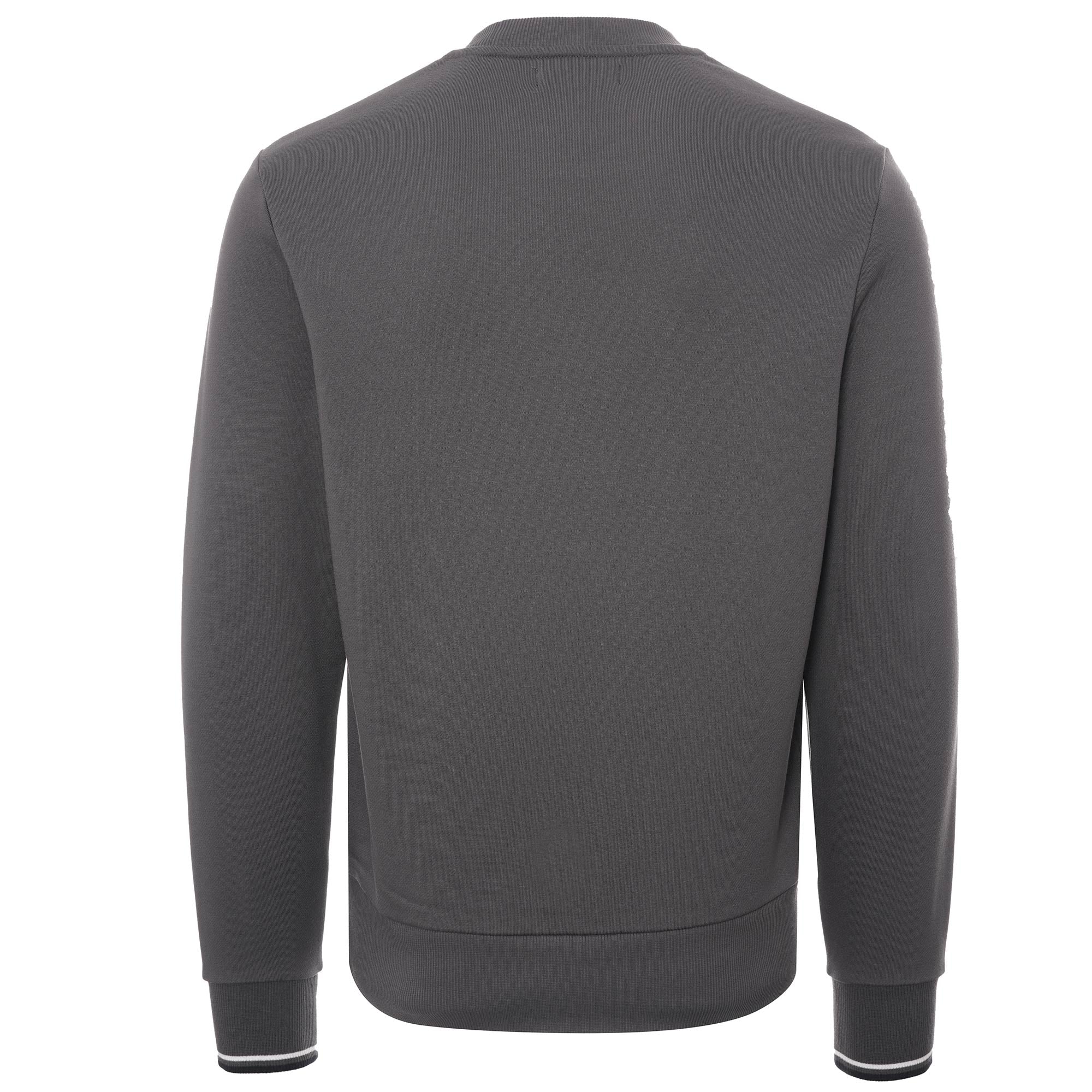 Fred Perry Classic Crew Neck Jumper - Gunmetal Grey