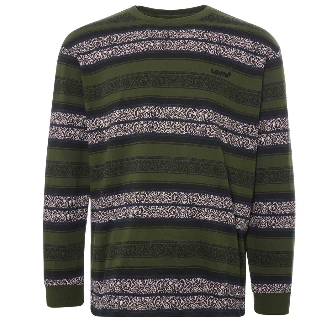 Levi's® Long Sleeve Aztec Tee - Green