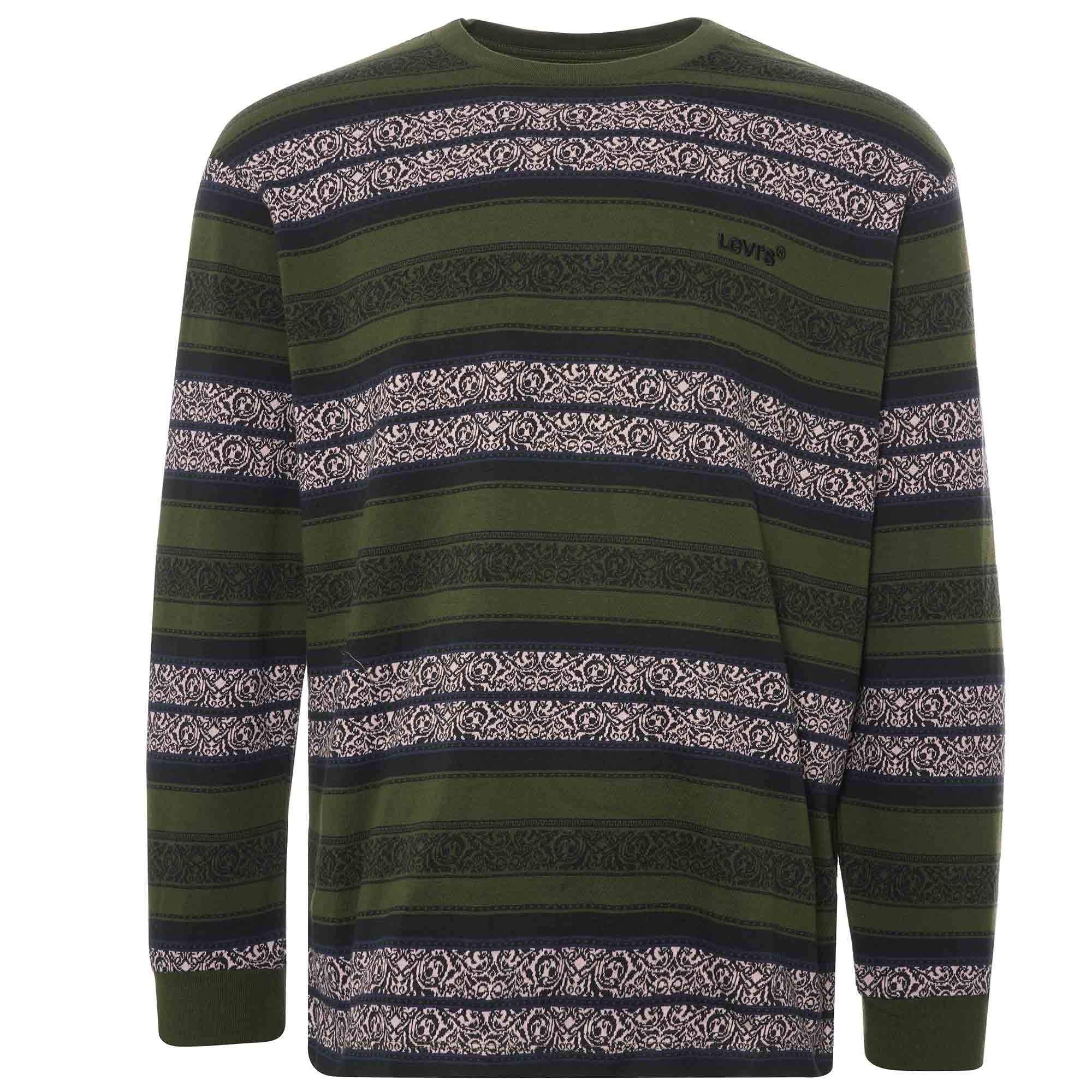 Levi's® Long Sleeve Aztec Tee - Green