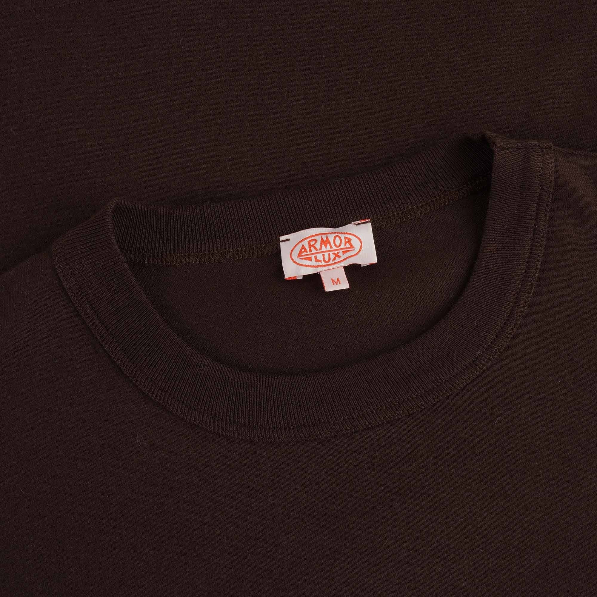 Armor Lux Organic Cotton Heritage T-Shirt - Brown