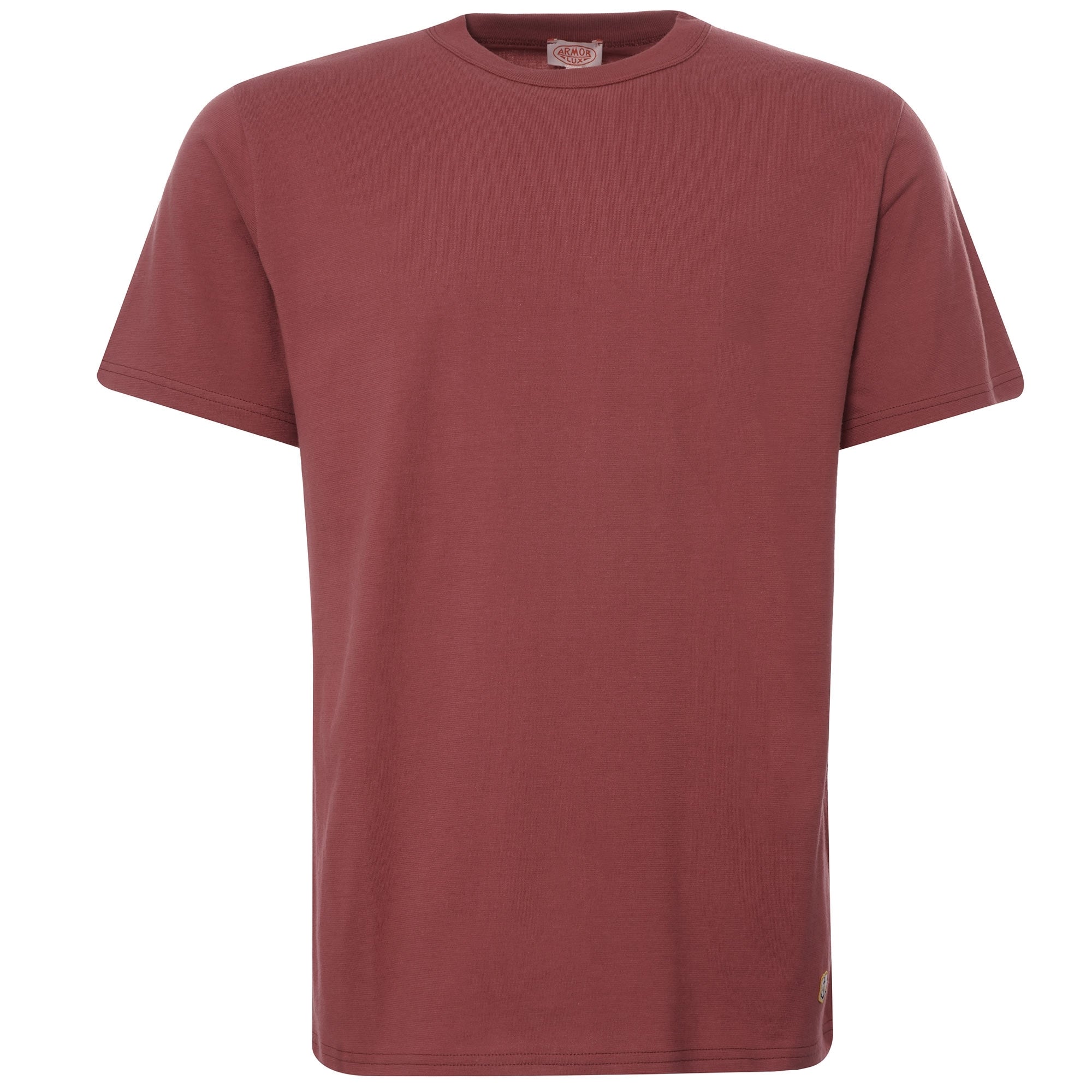 Armor Lux Organic Cotton Heritage T-Shirt - Red Manganese