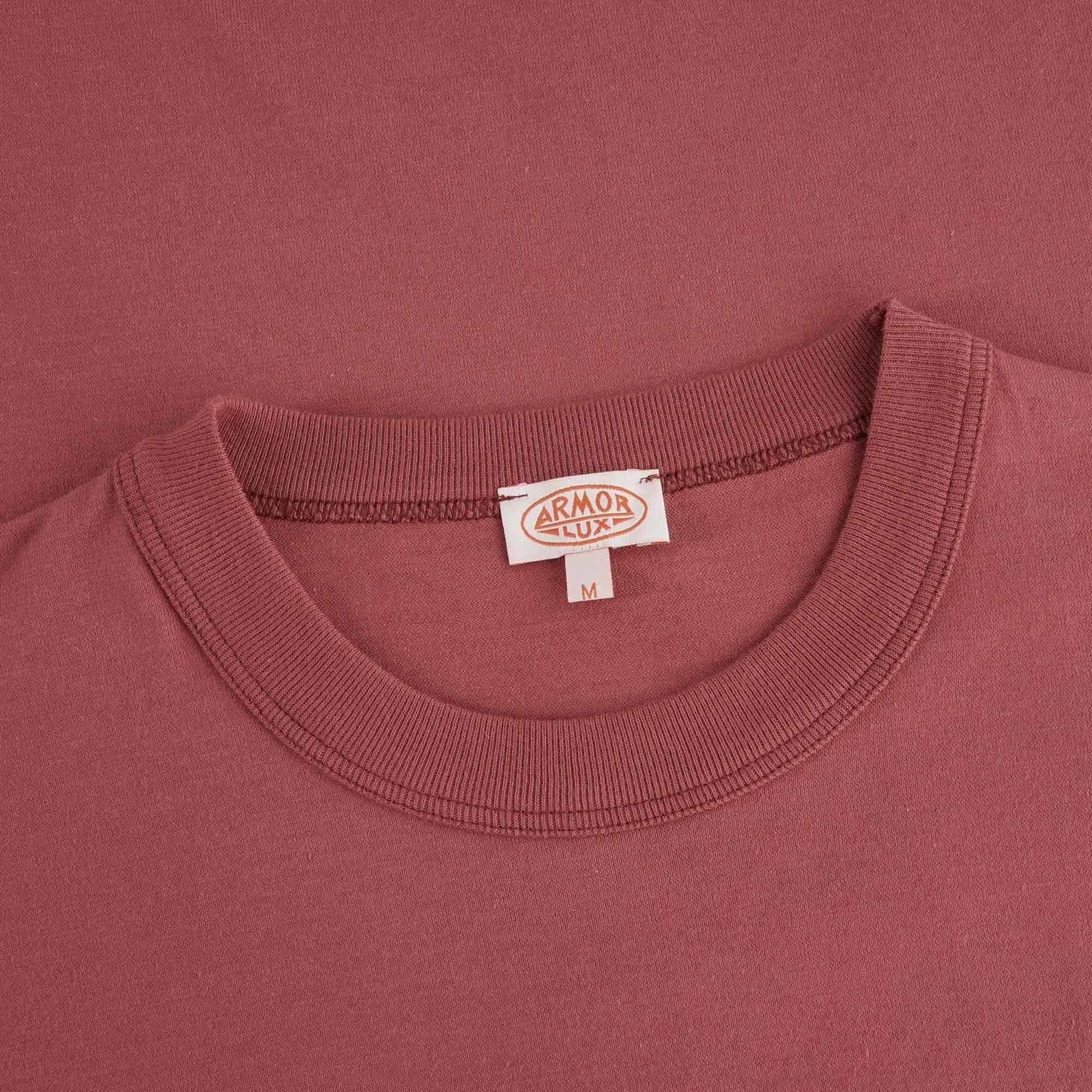 Armor Lux Organic Cotton Heritage T-Shirt - Red Manganese