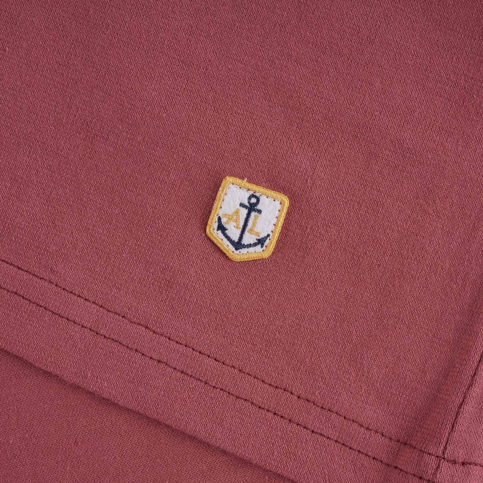 Armor Lux Organic Cotton Heritage T-Shirt - Red Manganese