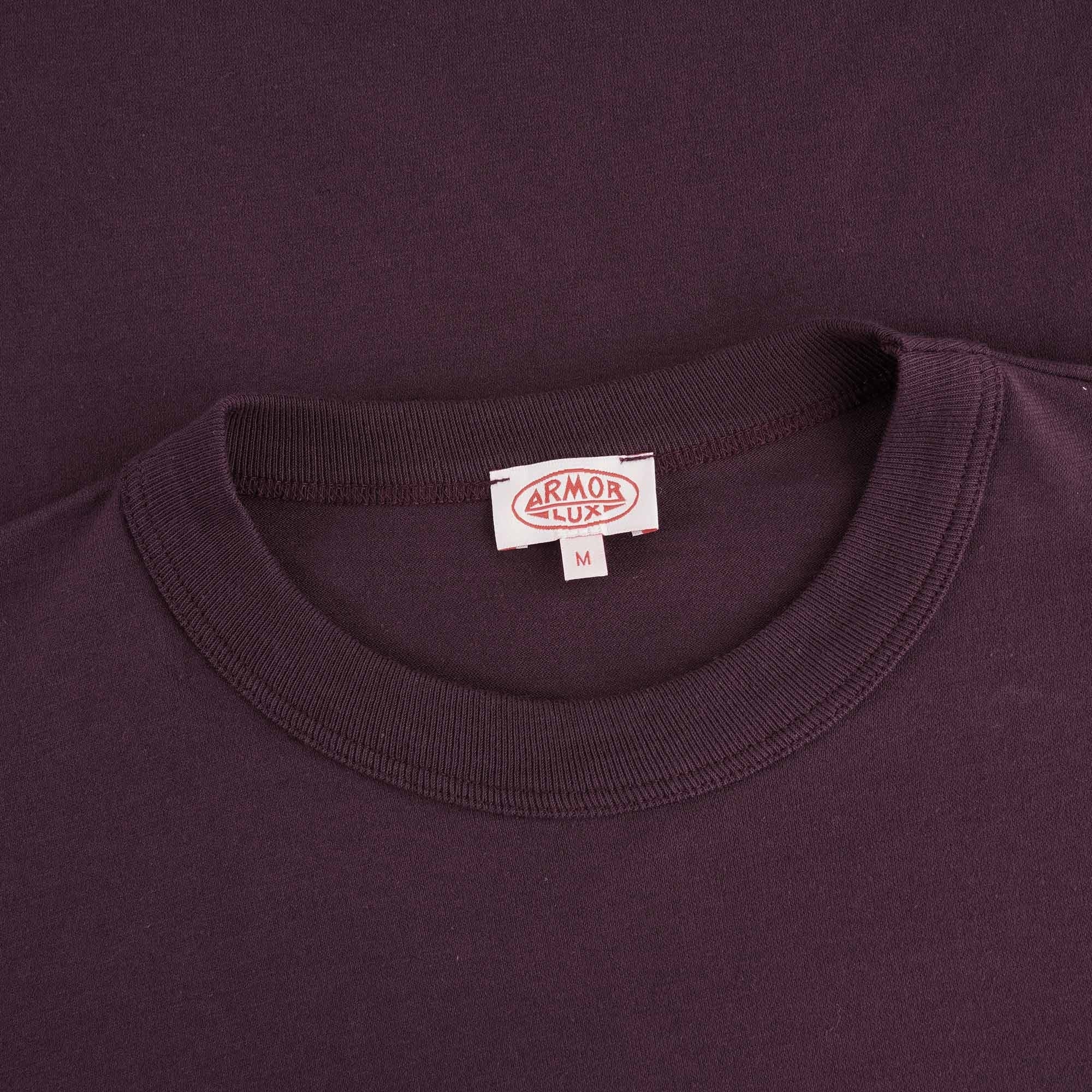 Armor Lux Organic Cotton Heritage T-Shirt - Penombre Red