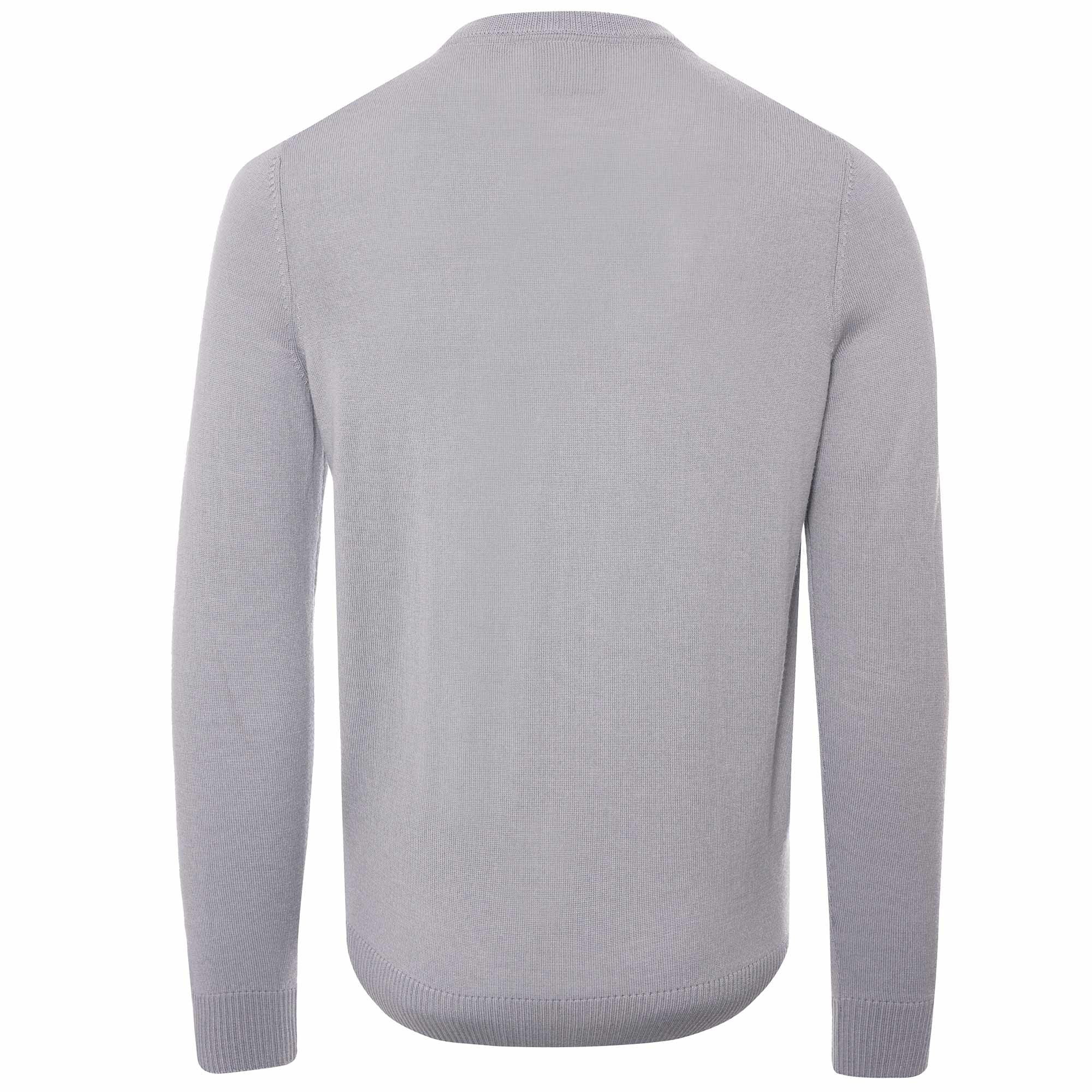 Lyle & Scott x Stuarts London Argyle V-Neck Jumper - Porto Grey/Sky/Corn Yellow