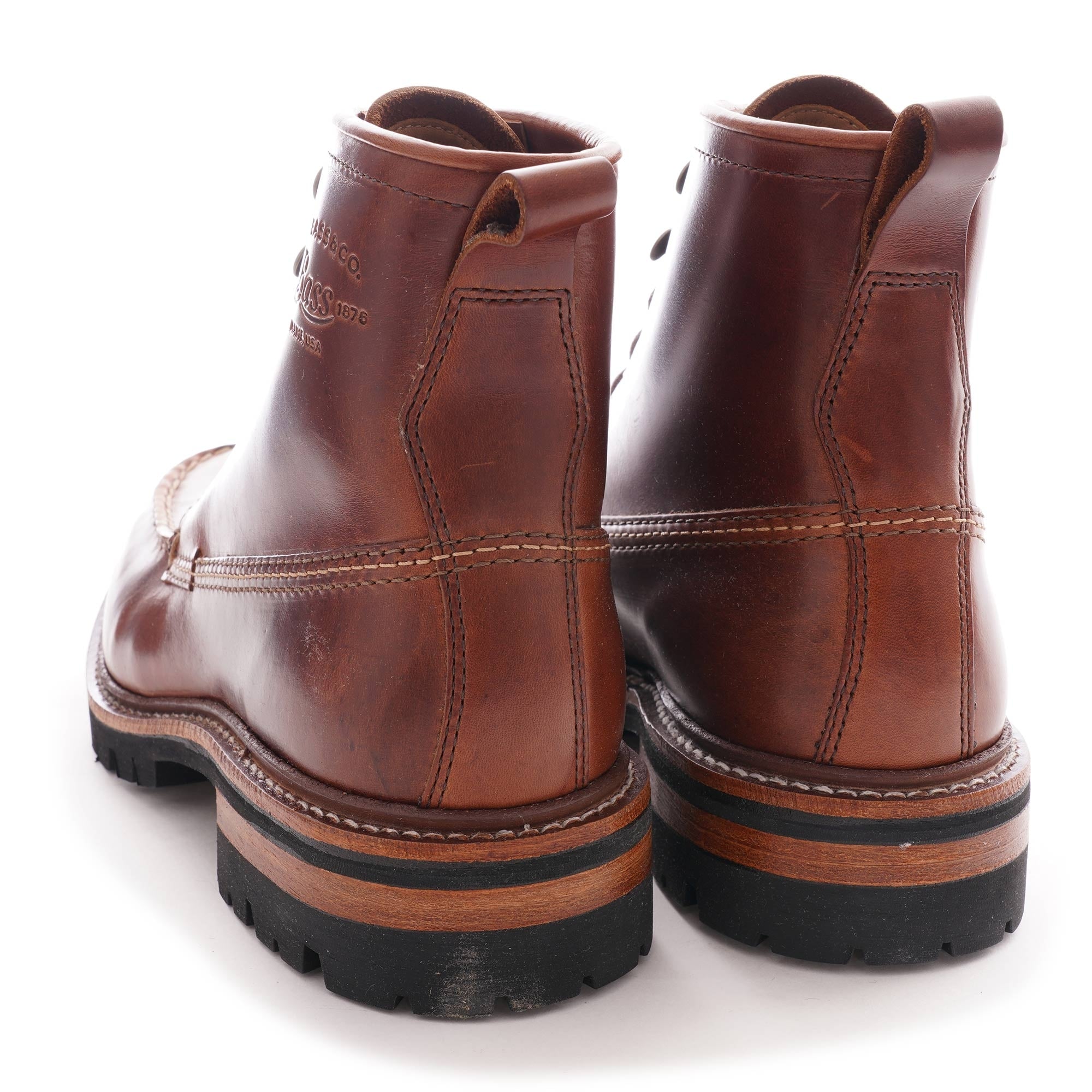 G.H. Bass Weejun Scout Mid Lace Boots - Dark Brown
