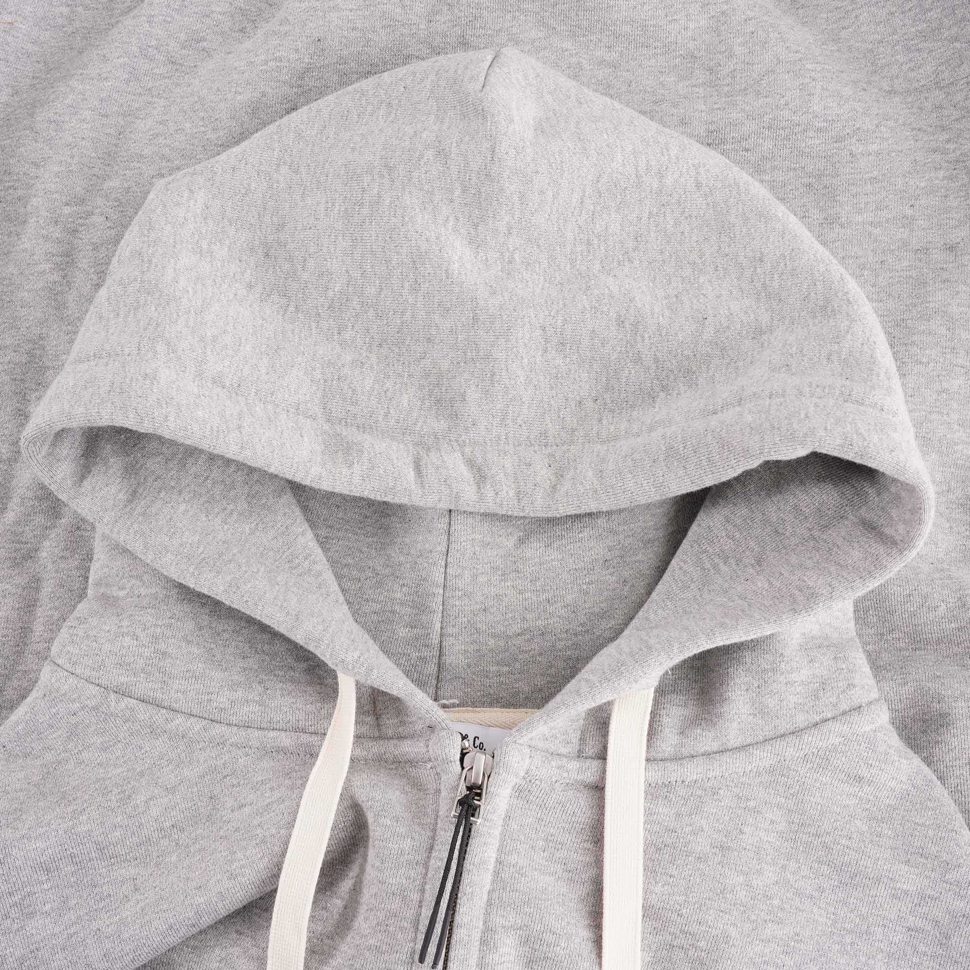 Uniform Bridge Zip Up Hoodie - Grey