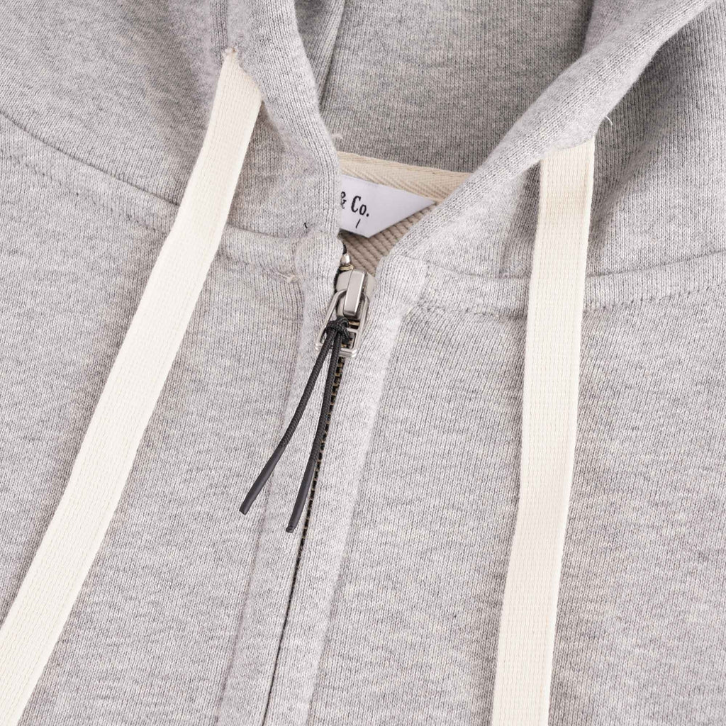 Uniform Bridge Zip Up Hoodie - Grey