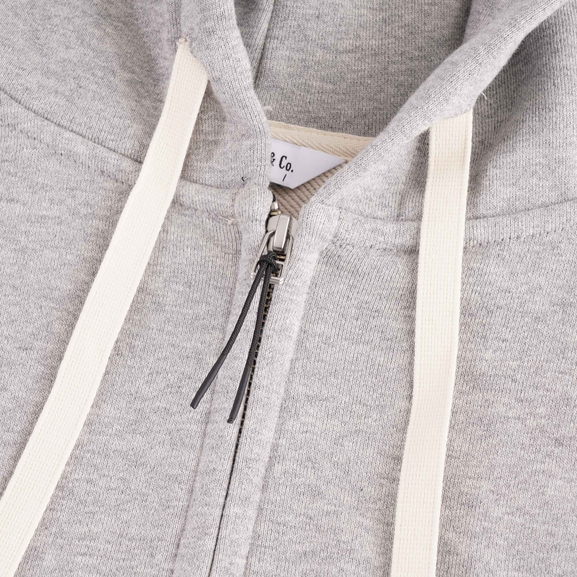 Uniform Bridge Zip Up Hoodie - Grey