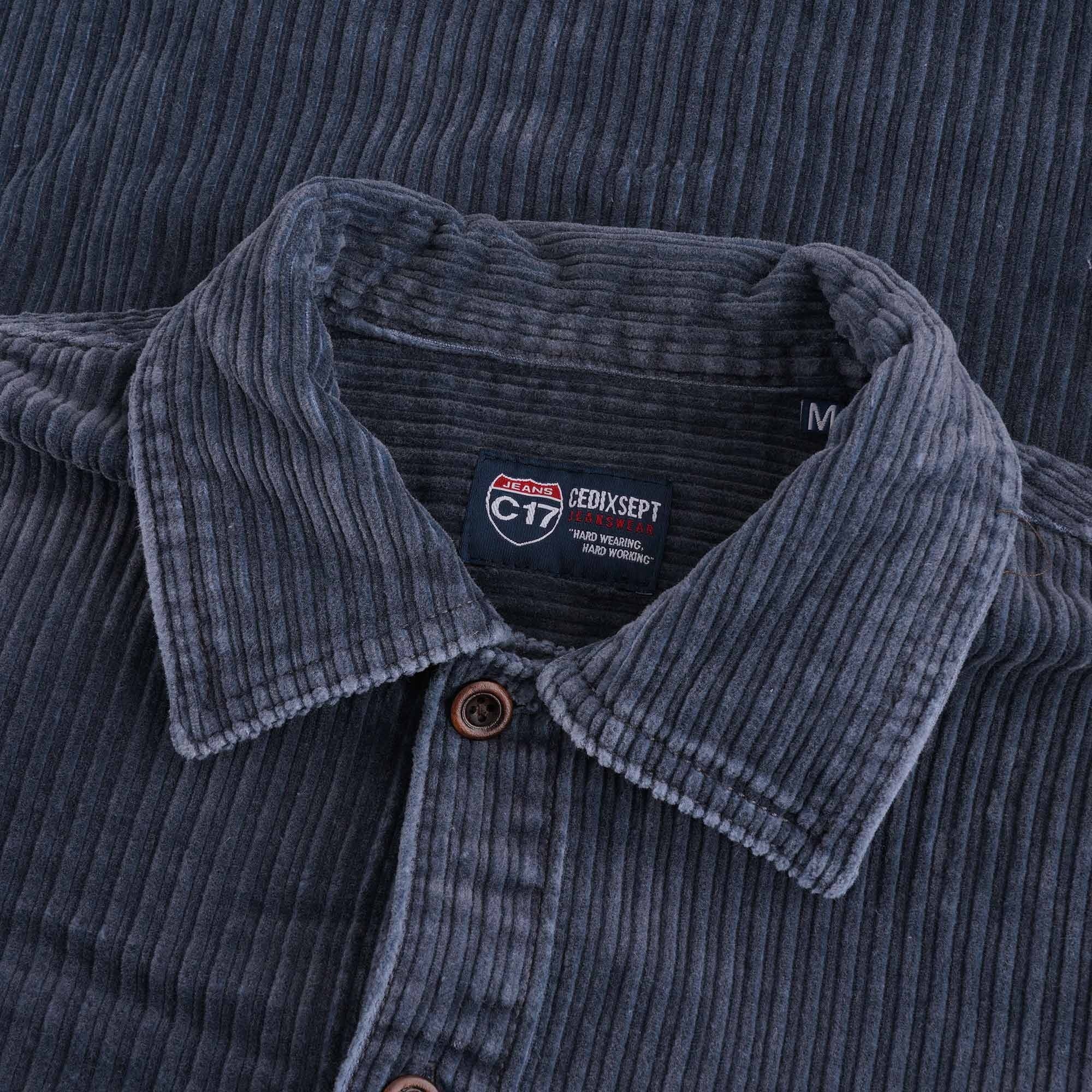C17 Jeans Corduroy Shirt - Blue