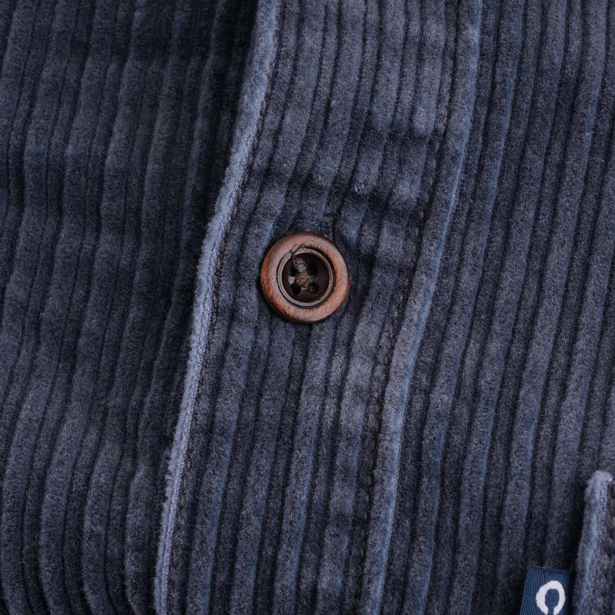C17 Jeans Corduroy Shirt - Blue