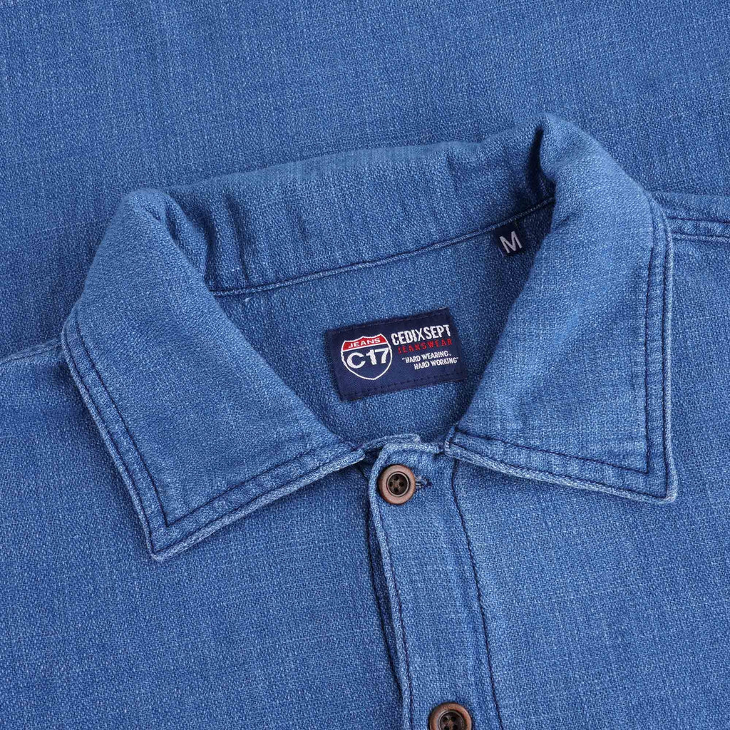 C17 Jeans Denim Shirt - Light Indigo