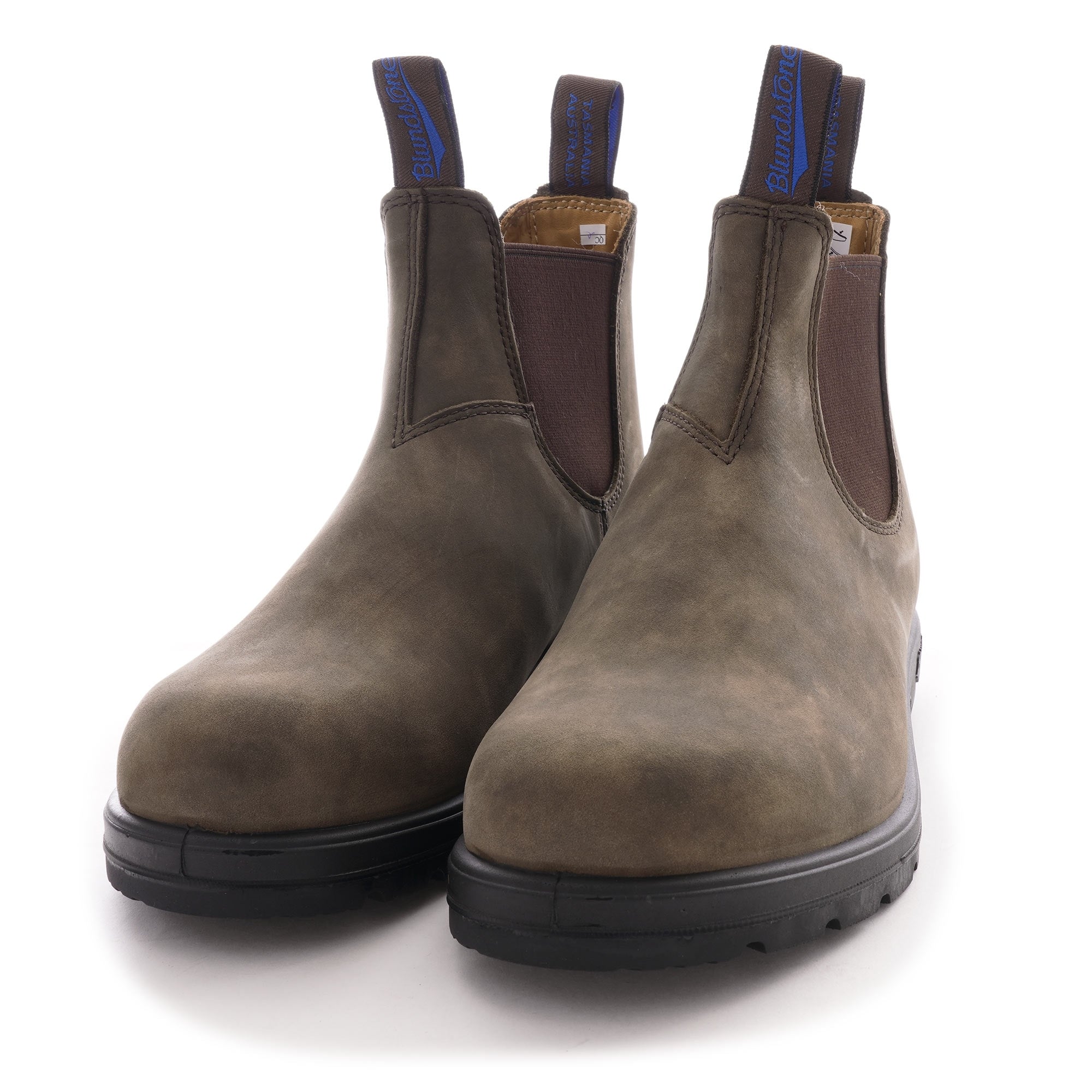 Blundstone 584 Leather Chelsea Boots - Rustic Brown