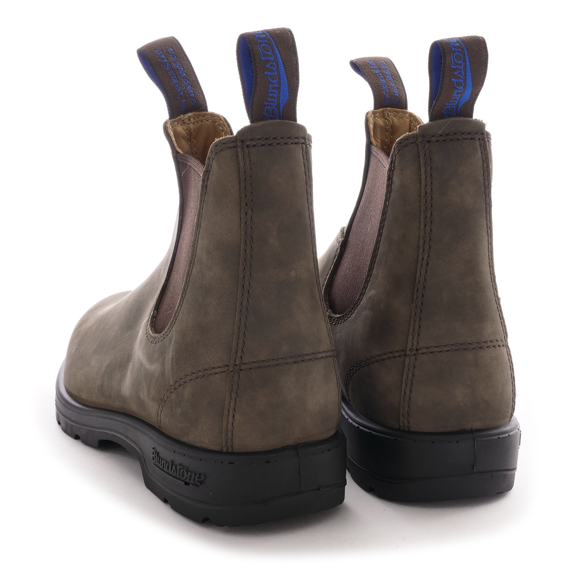 Blundstone 584 Leather Chelsea Boots - Rustic Brown
