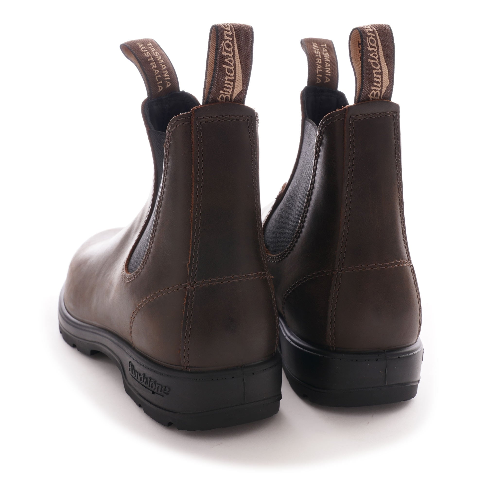 1609 Leather Chelsea Boots - Antique Brown