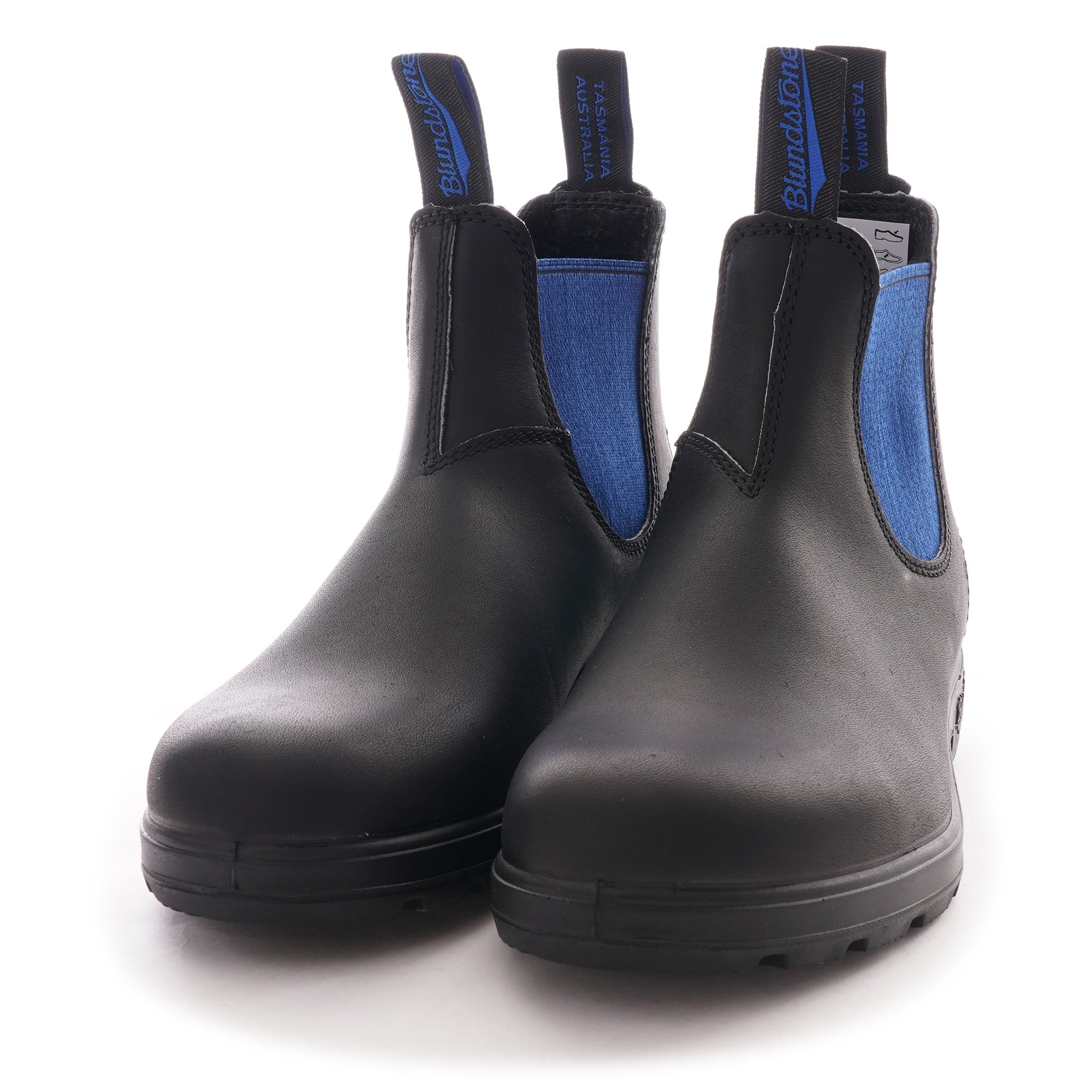 Blundstone 515 Leather Chelsea Boots - Black/Blue