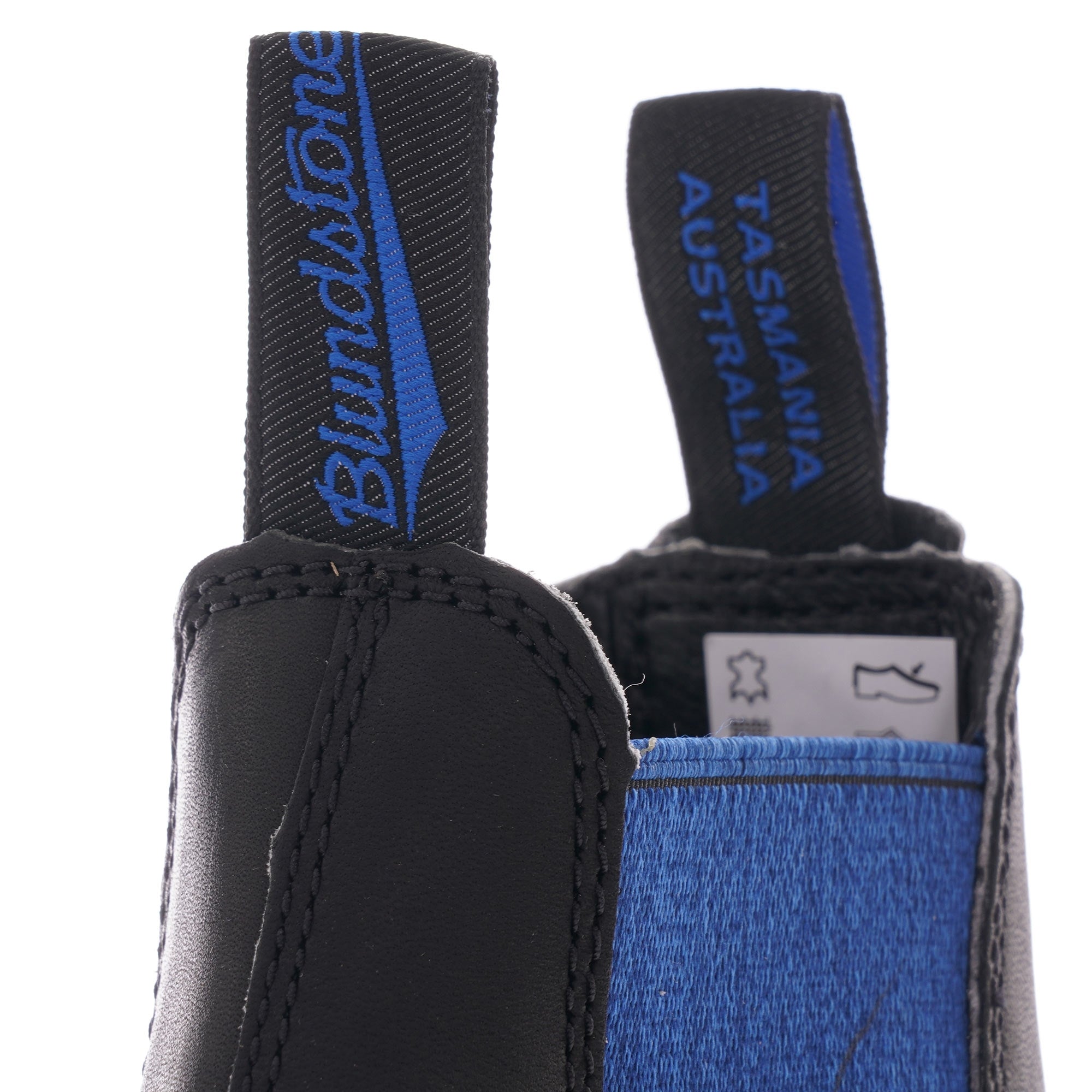 Blundstone 515 Leather Chelsea Boots - Black/Blue