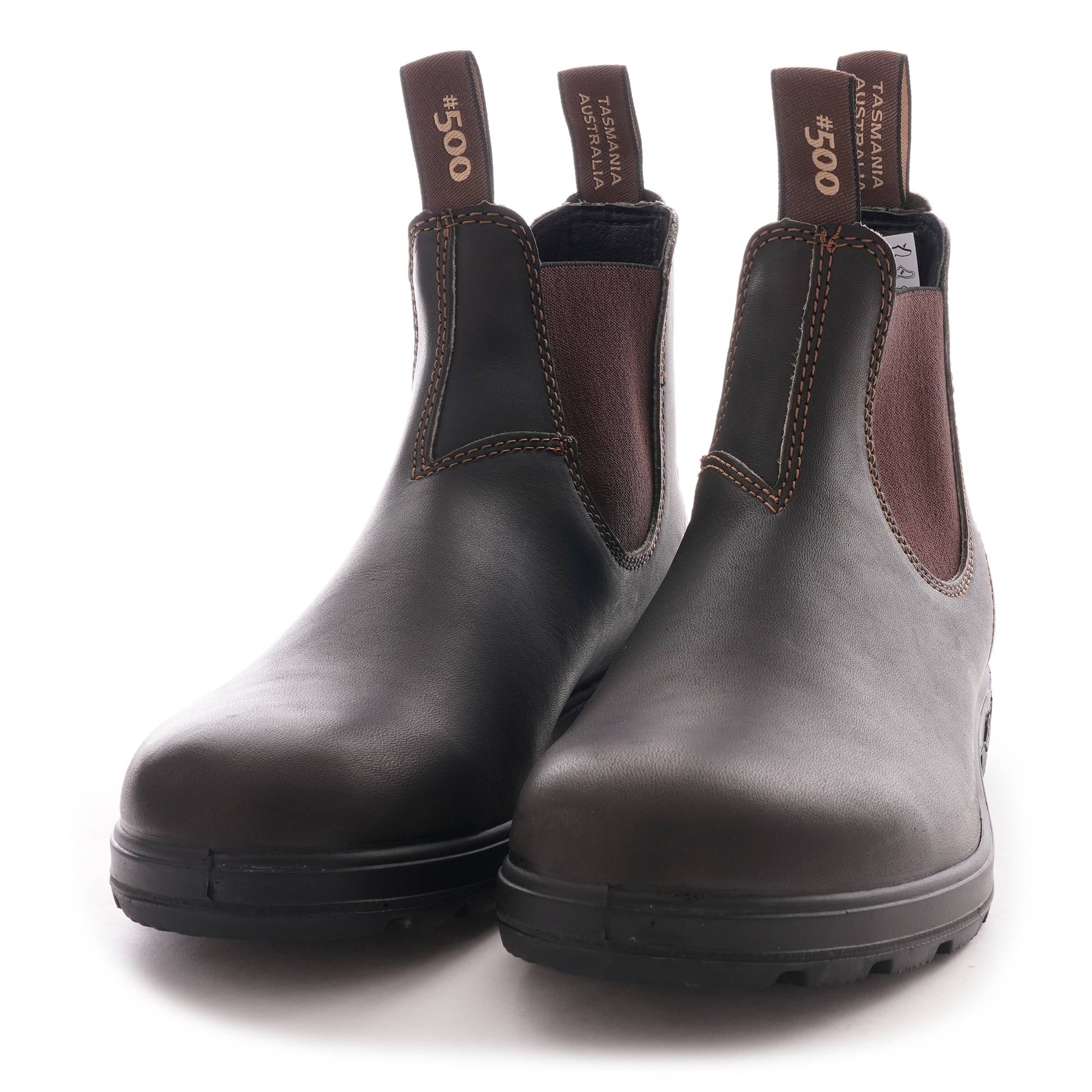 Blundstone 500 Leather Chelsea Boots - Stout Brown