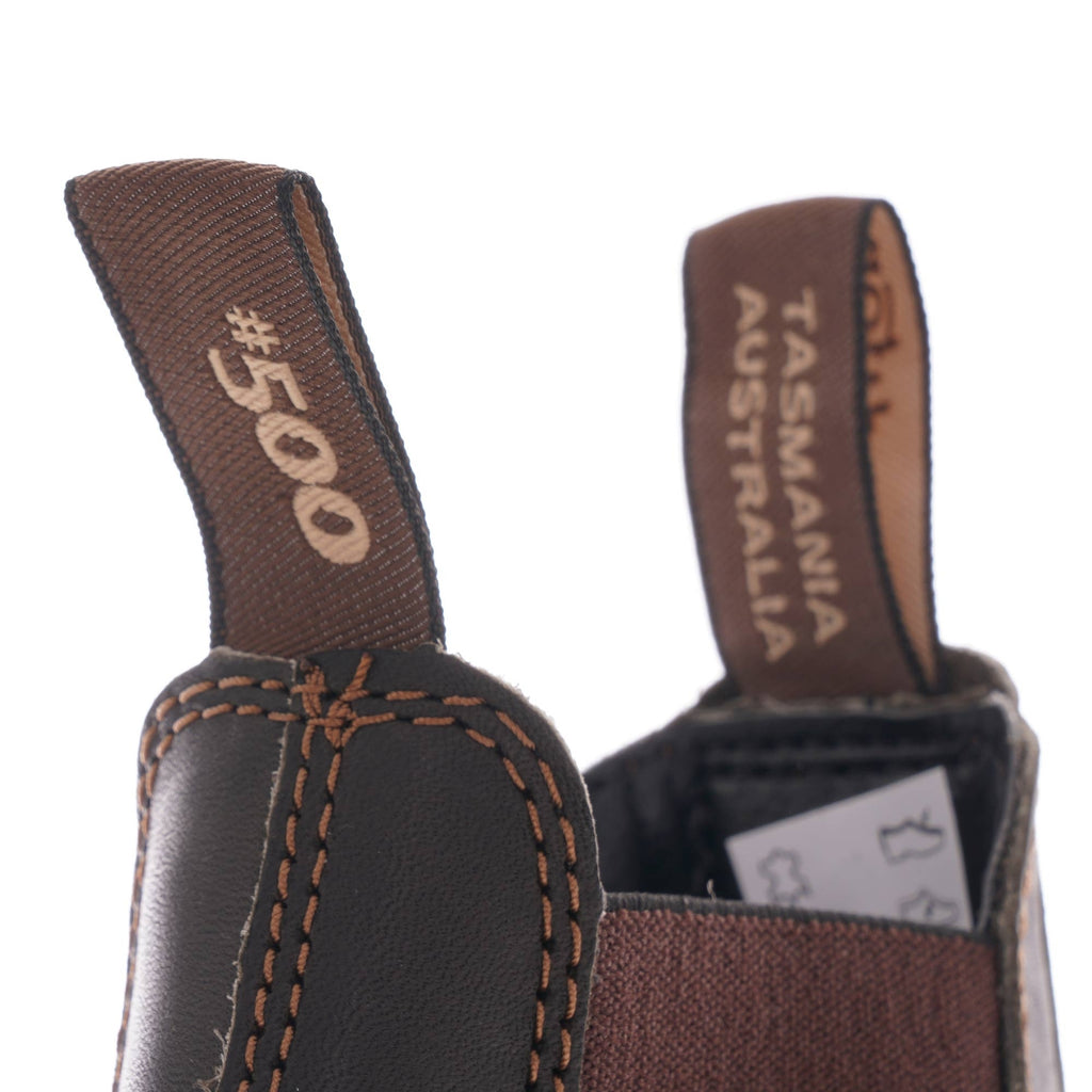 Blundstone 500 Leather Chelsea Boots - Stout Brown