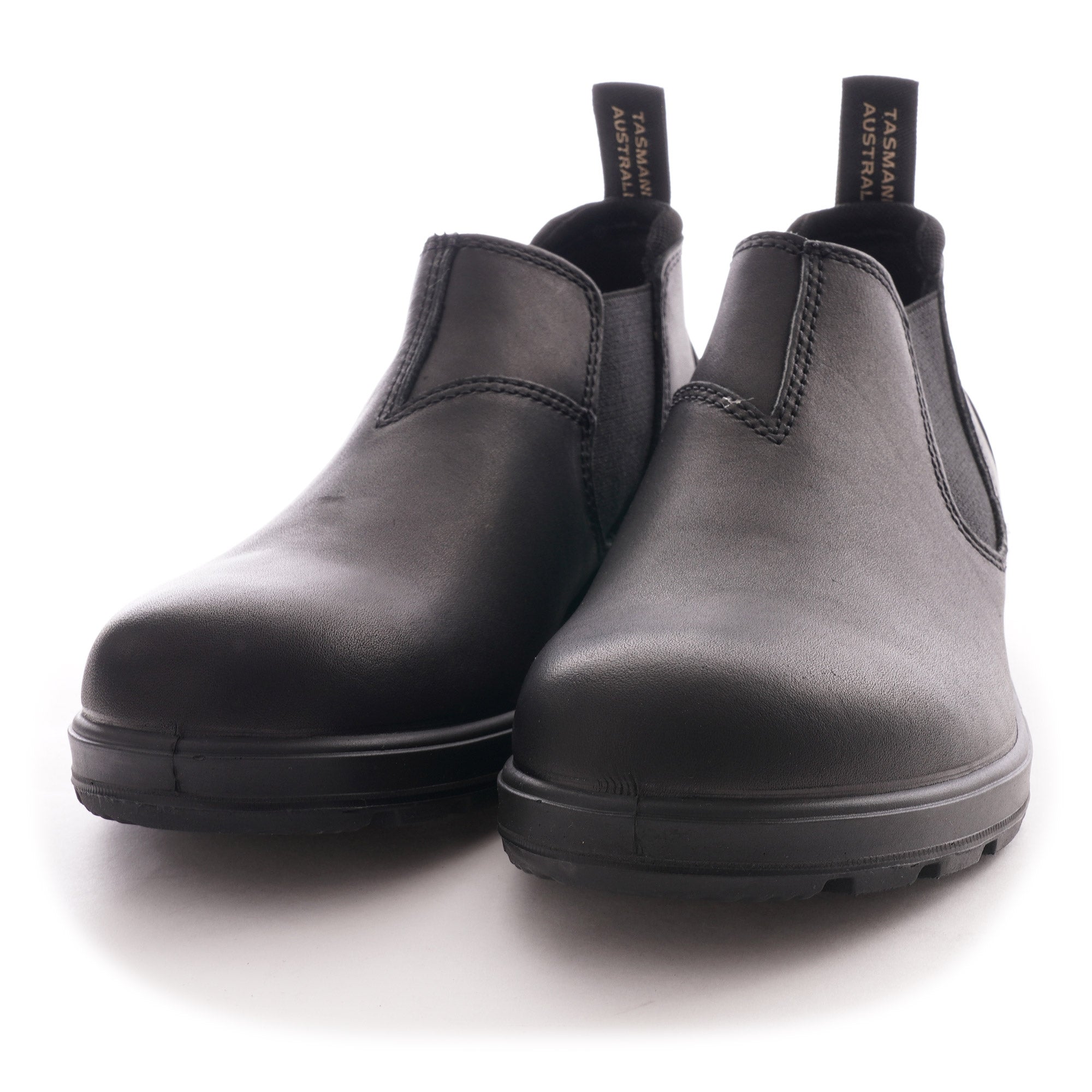 Blundstone 2039 Leather Slip On Boots - Black