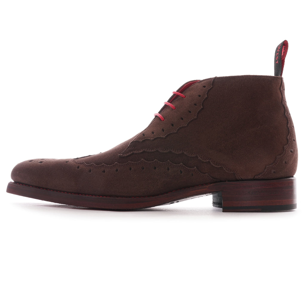 Jeffery West Dexter Valyrian Chukka Boot - Suede Brown