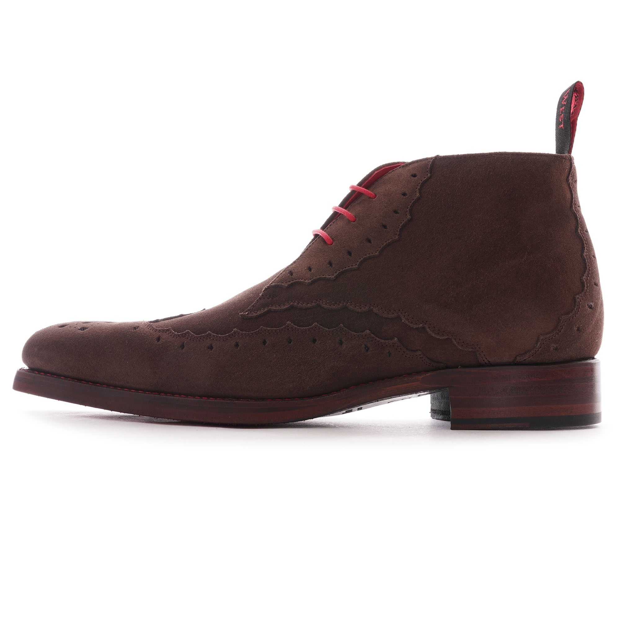 Jeffery West Dexter Valyrian Chukka Boot - Suede Brown