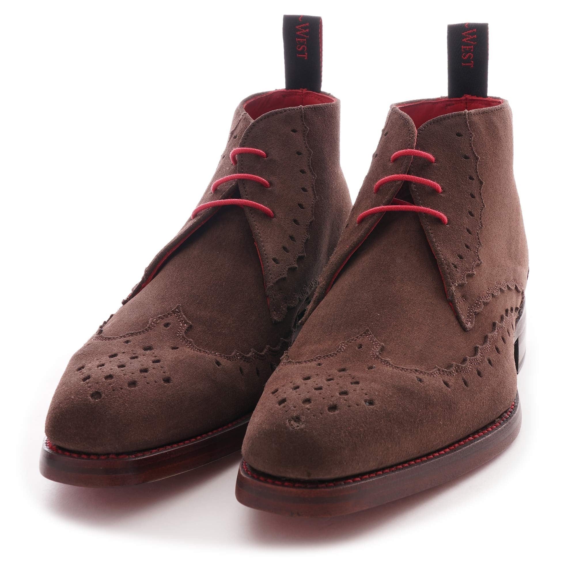 Jeffery West Dexter Valyrian Chukka Boot - Suede Brown