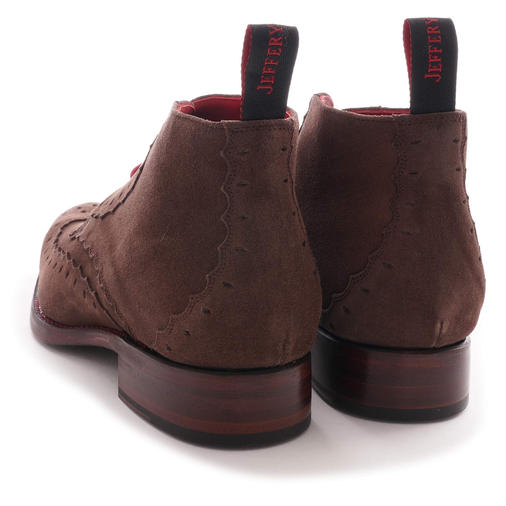 Jeffery West Dexter Valyrian Chukka Boot - Suede Brown