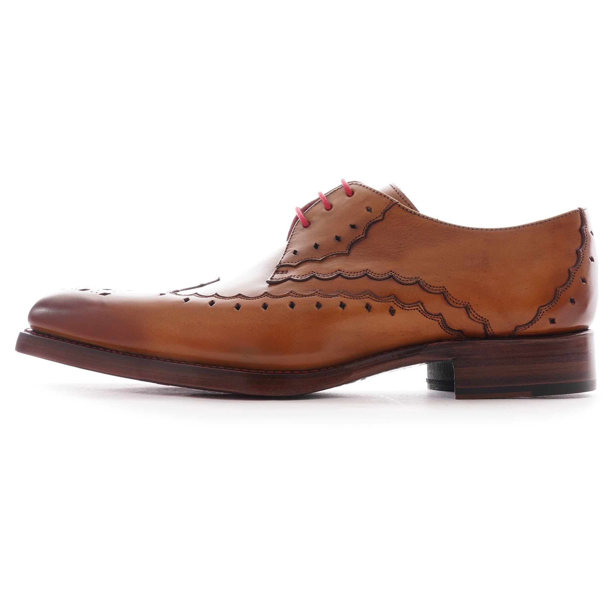 Jeffery West Dexter Serrated Shoes - Honey