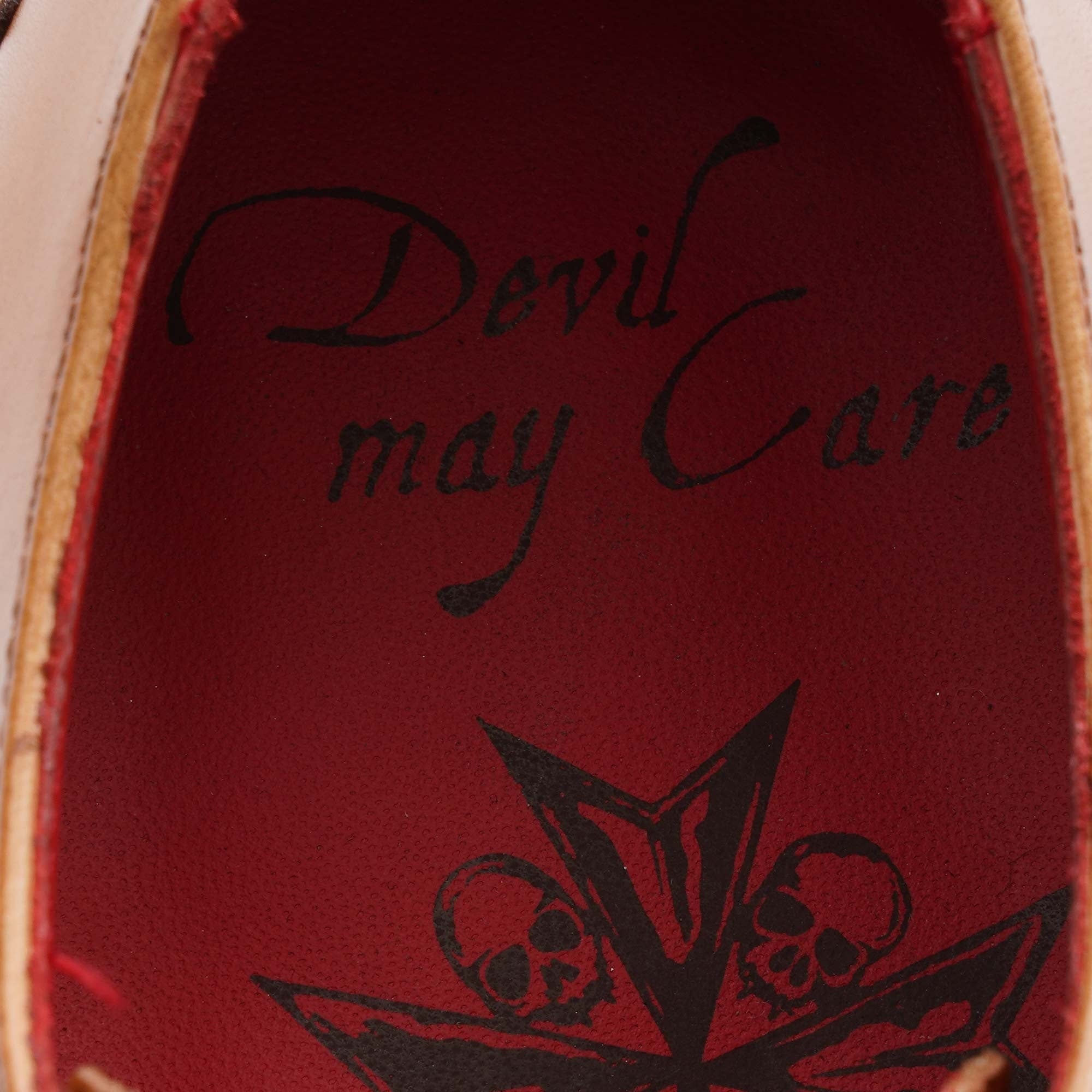 Jeffery West Dexter Serrated Shoes - Honey