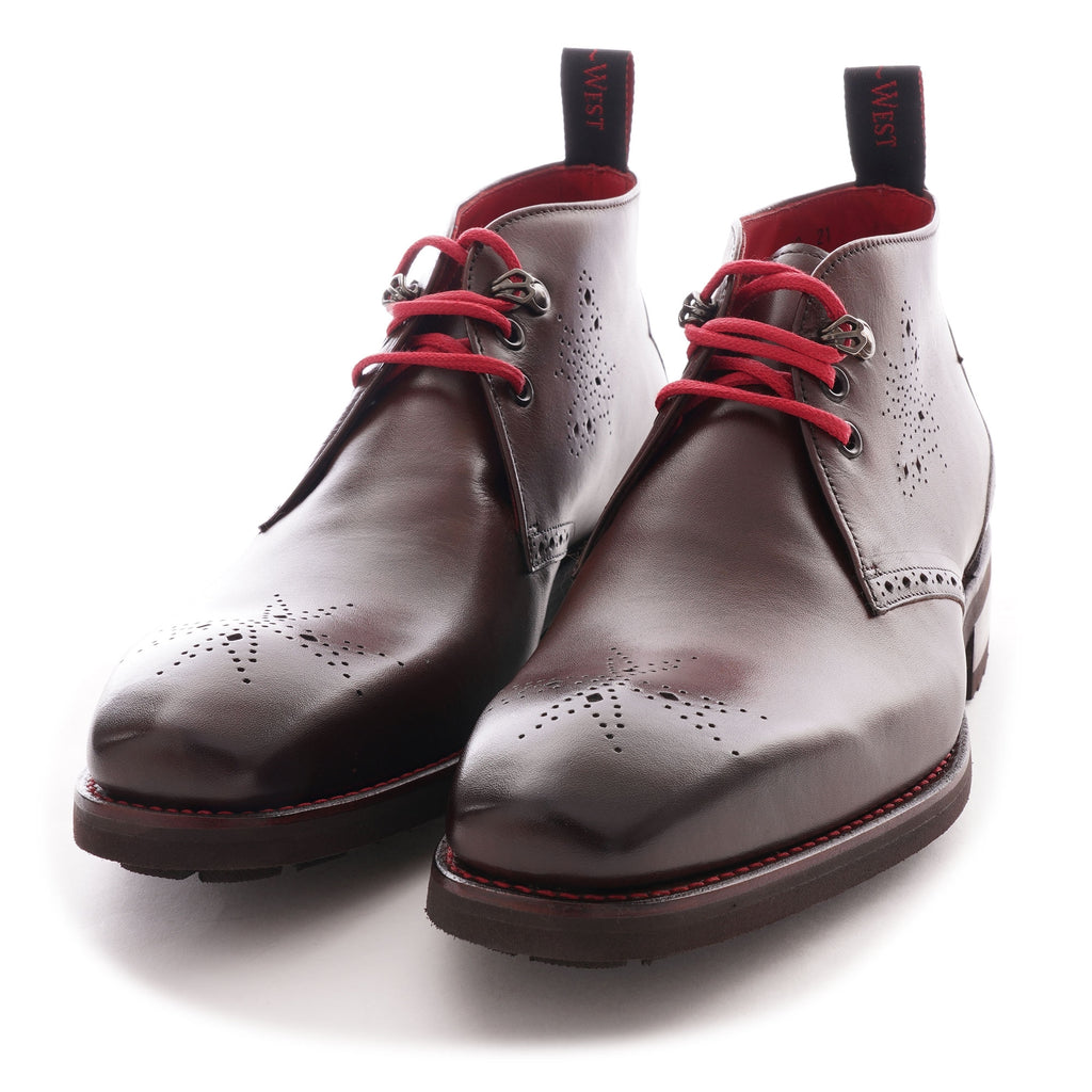 Jeffery West Bonzos Stanshall Chukka Boots - Dark Brown