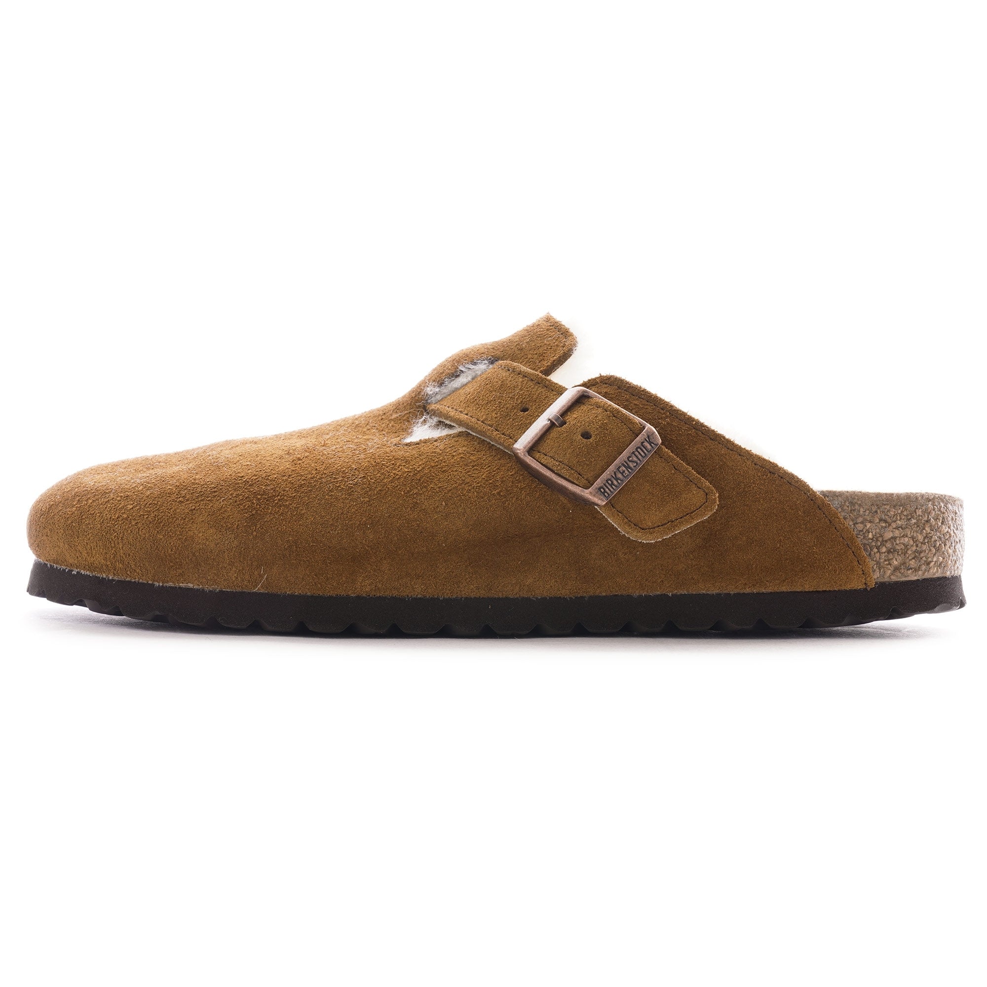 Birkenstock Womens Womens Boston Shearling - Mink