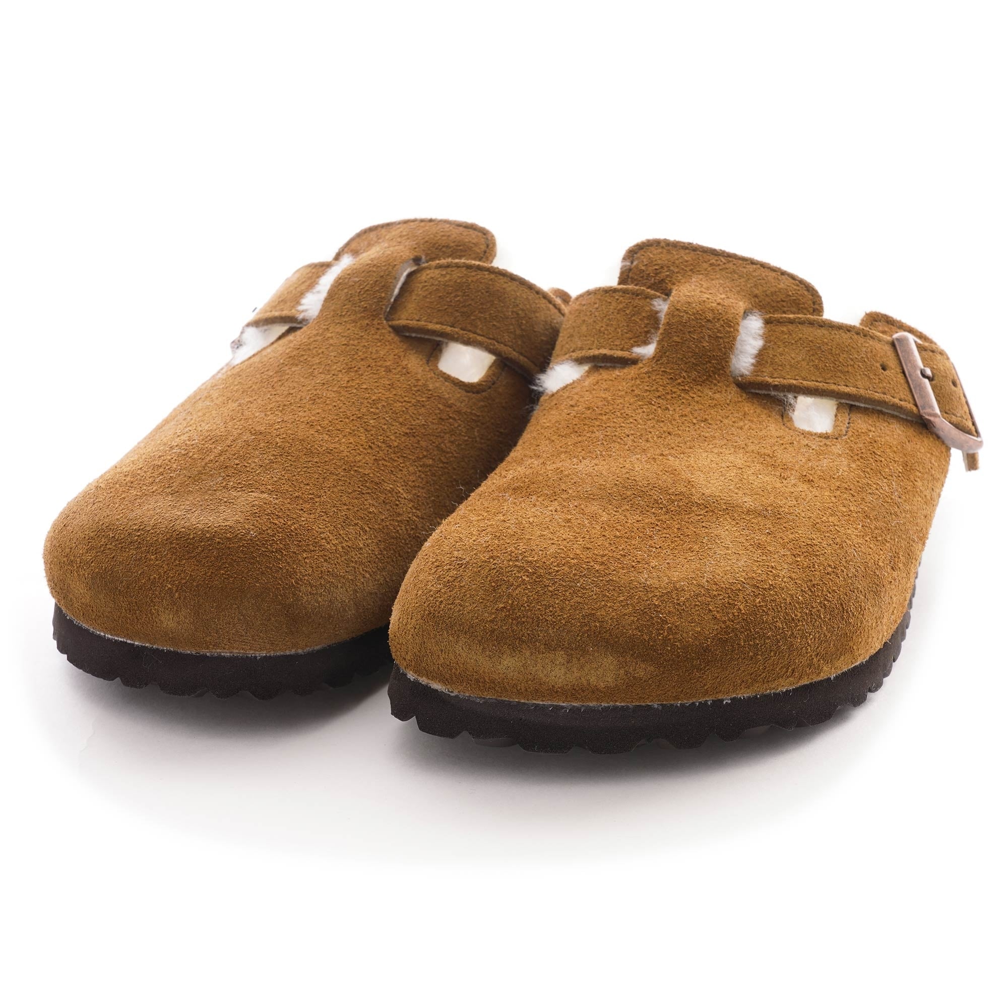 Birkenstock Womens Womens Boston Shearling - Mink
