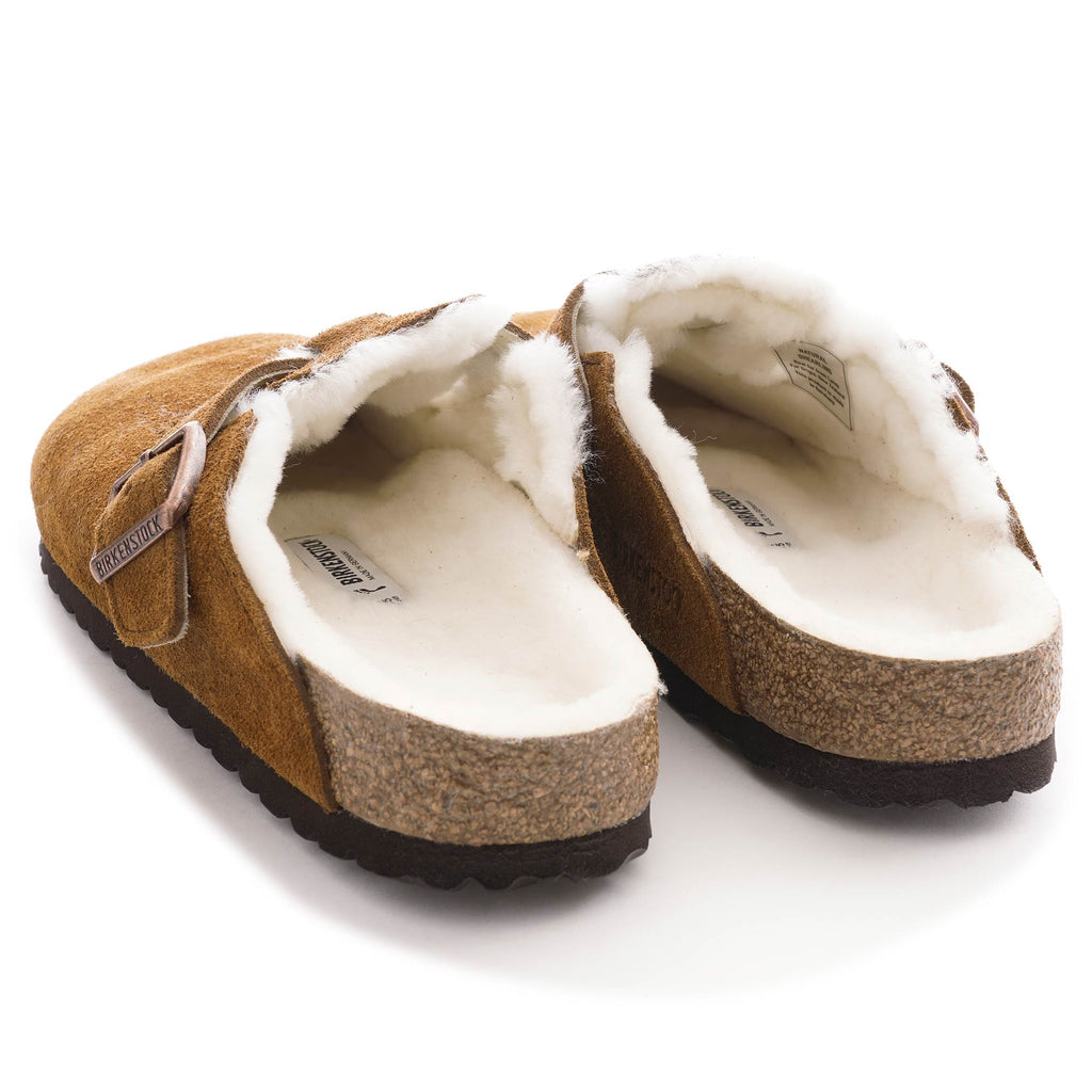 Birkenstock Womens Womens Boston Shearling - Mink