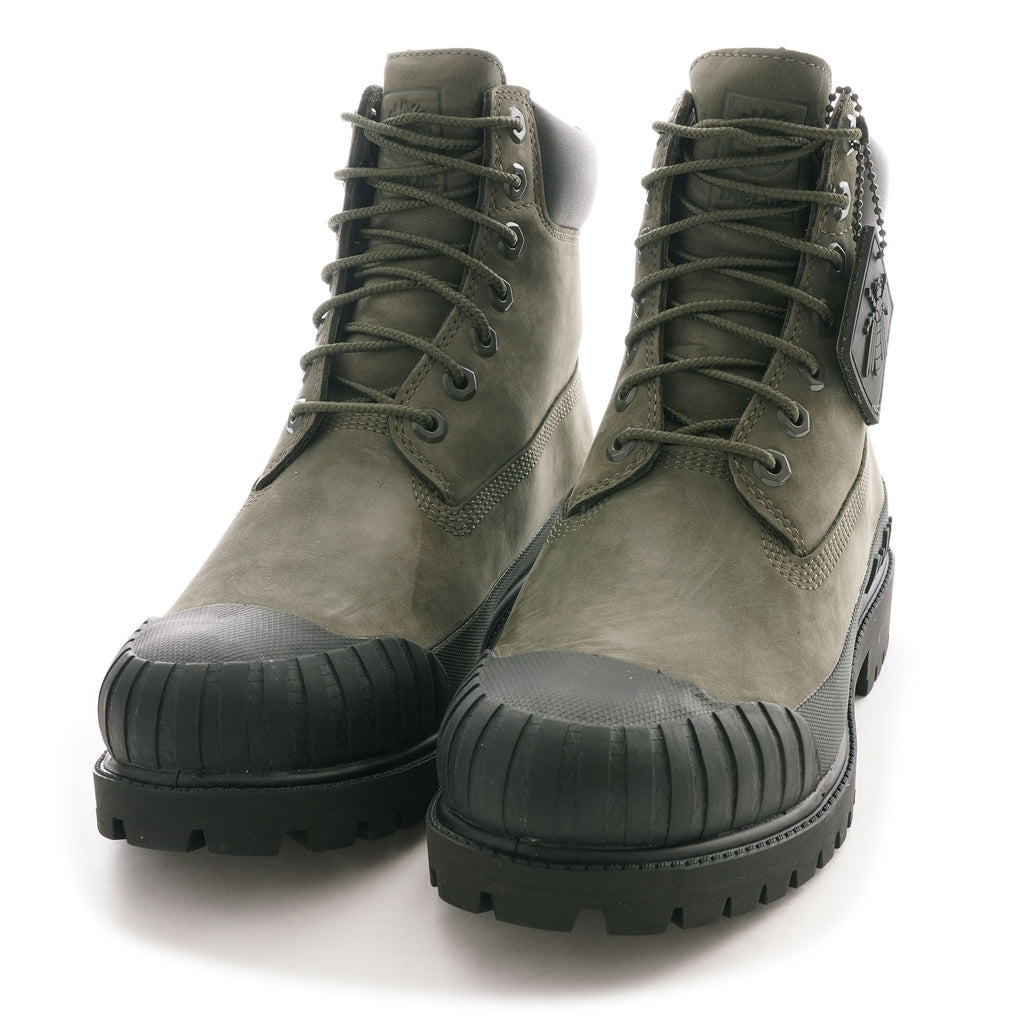 x Beeline Premium 6 Inch Waterproof Boot - Green/Black