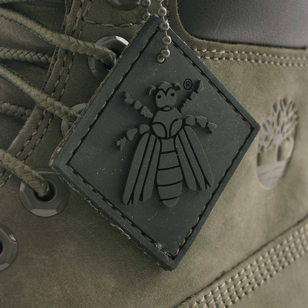 x Beeline Premium 6 Inch Waterproof Boot - Green/Black