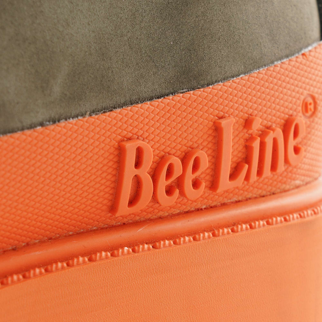 x Beeline Premium 6 Inch Waterproof Boot - Green/Orange