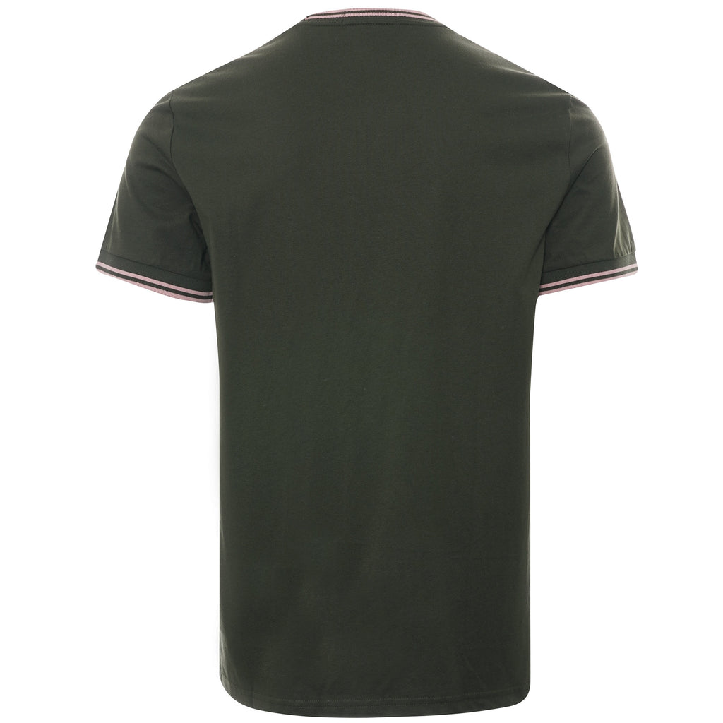 Fred Perry Twin Tipped T-Shirt - Hunting Green