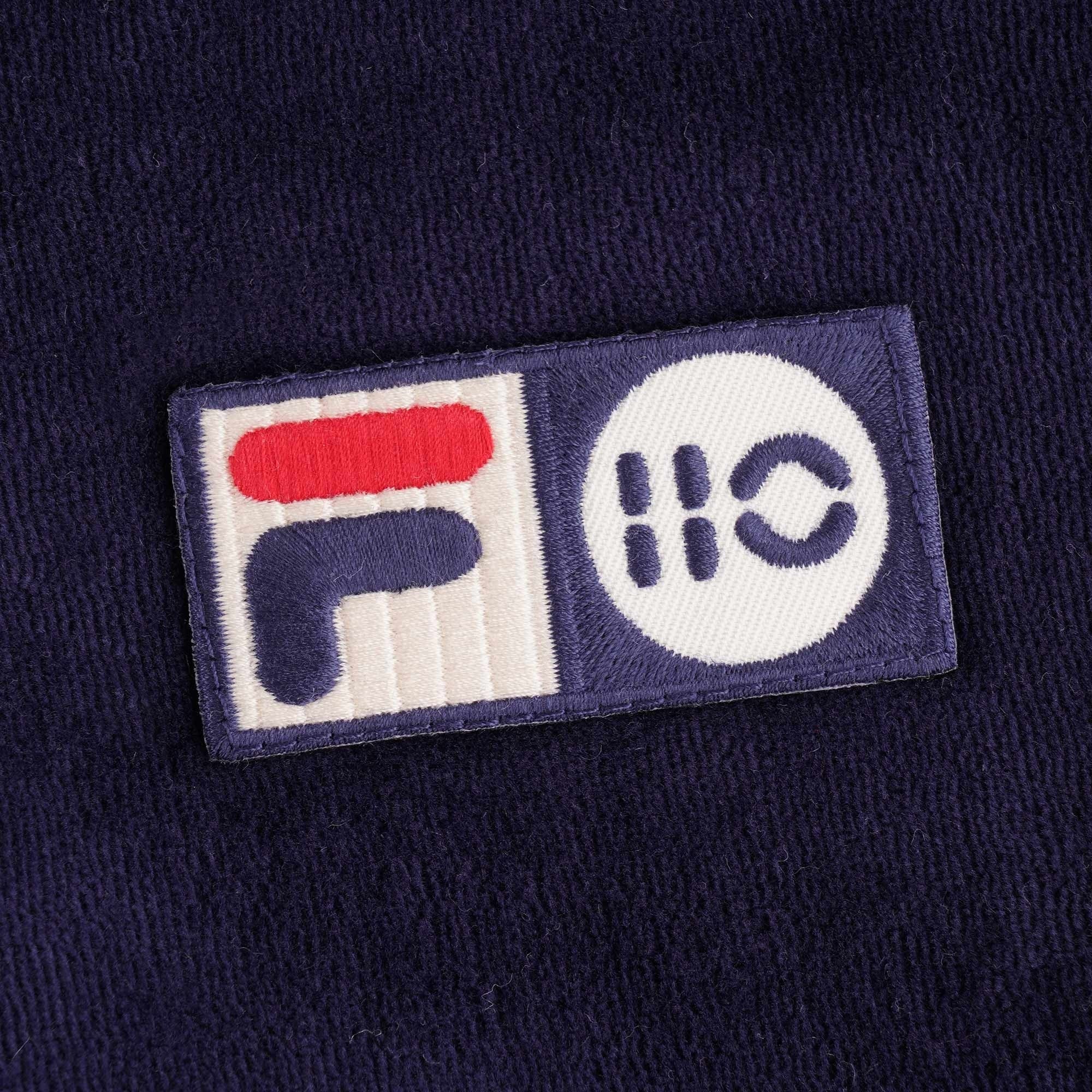 110 Velour Soter Track Top - Peacoat